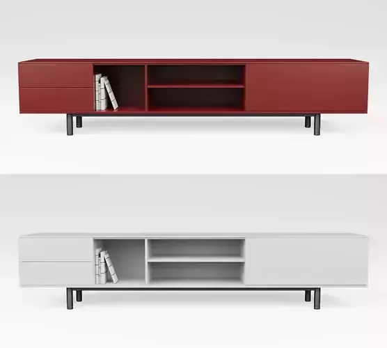 Modern Minimalistic Sideboard 3D model