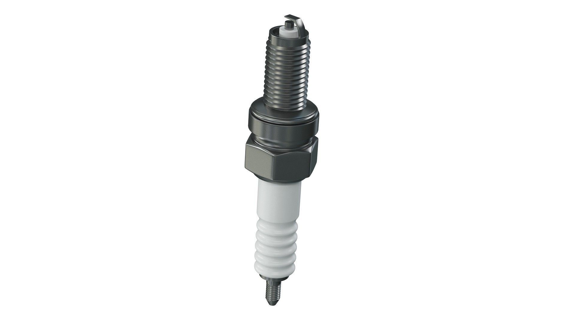 Spark plug 3D model_1