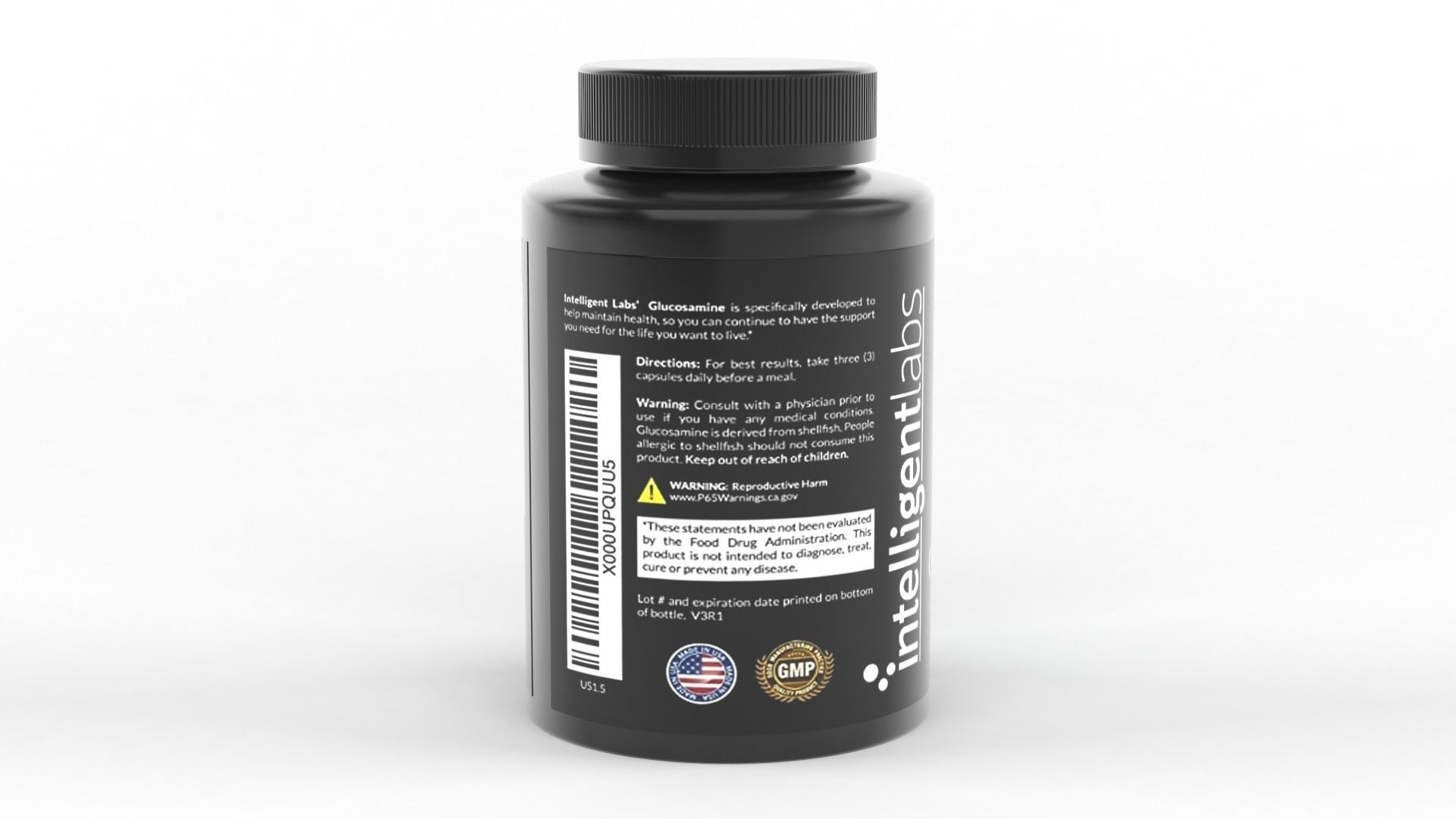 Protein Powder 3D model_3