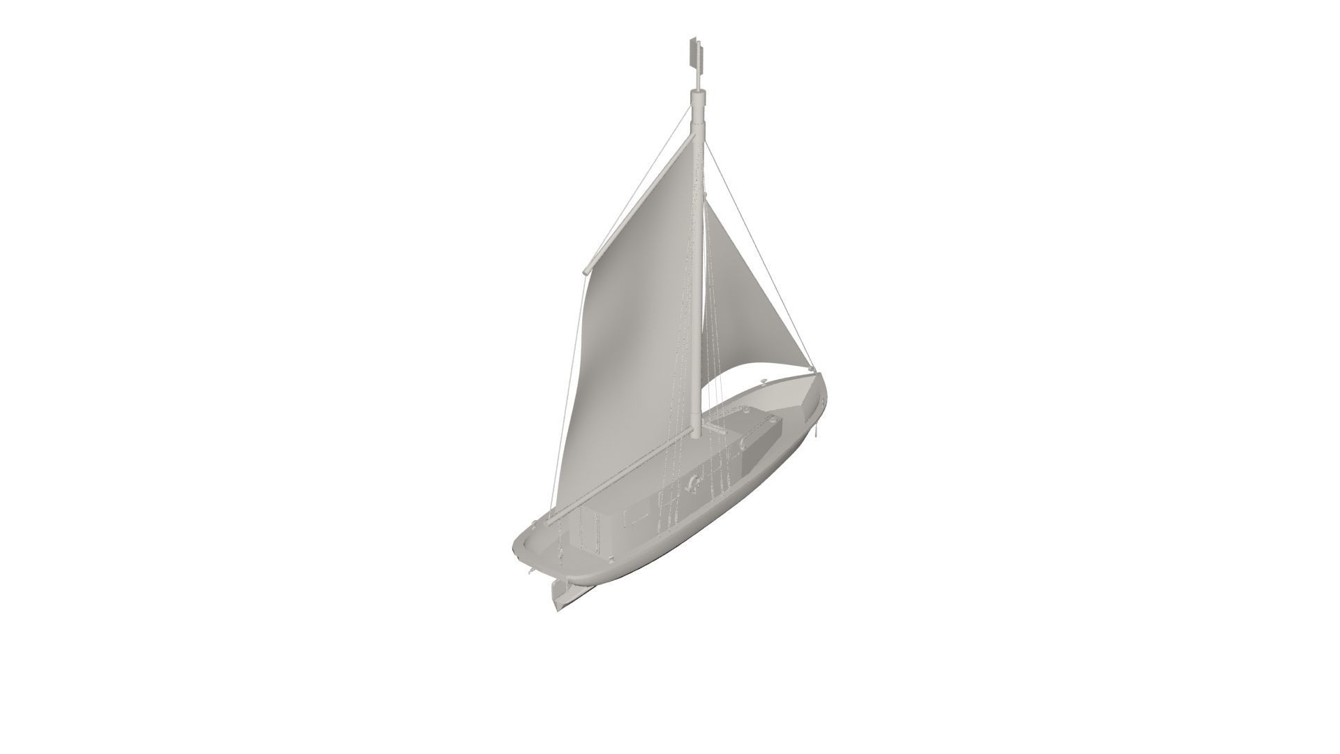 Ship concept 3D model_5