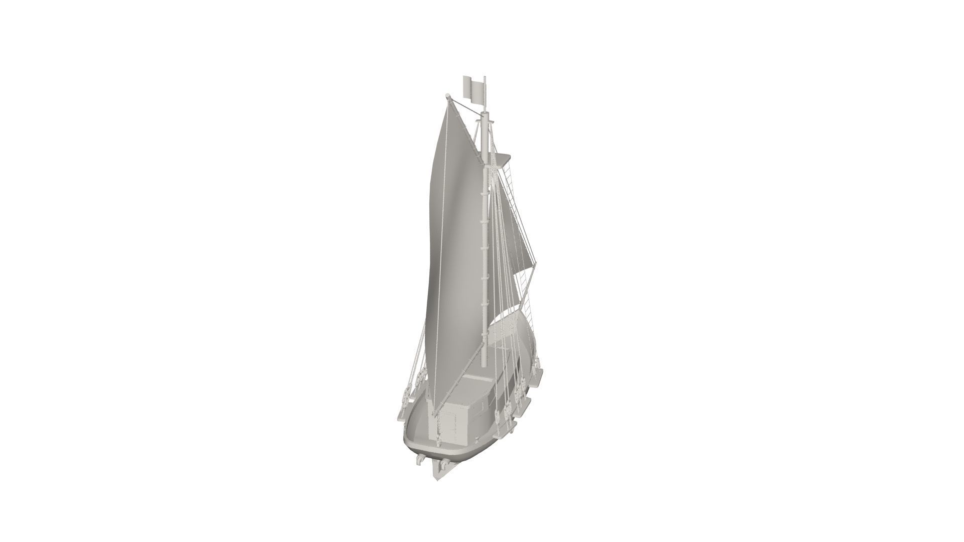 Ship concept 3D model_5