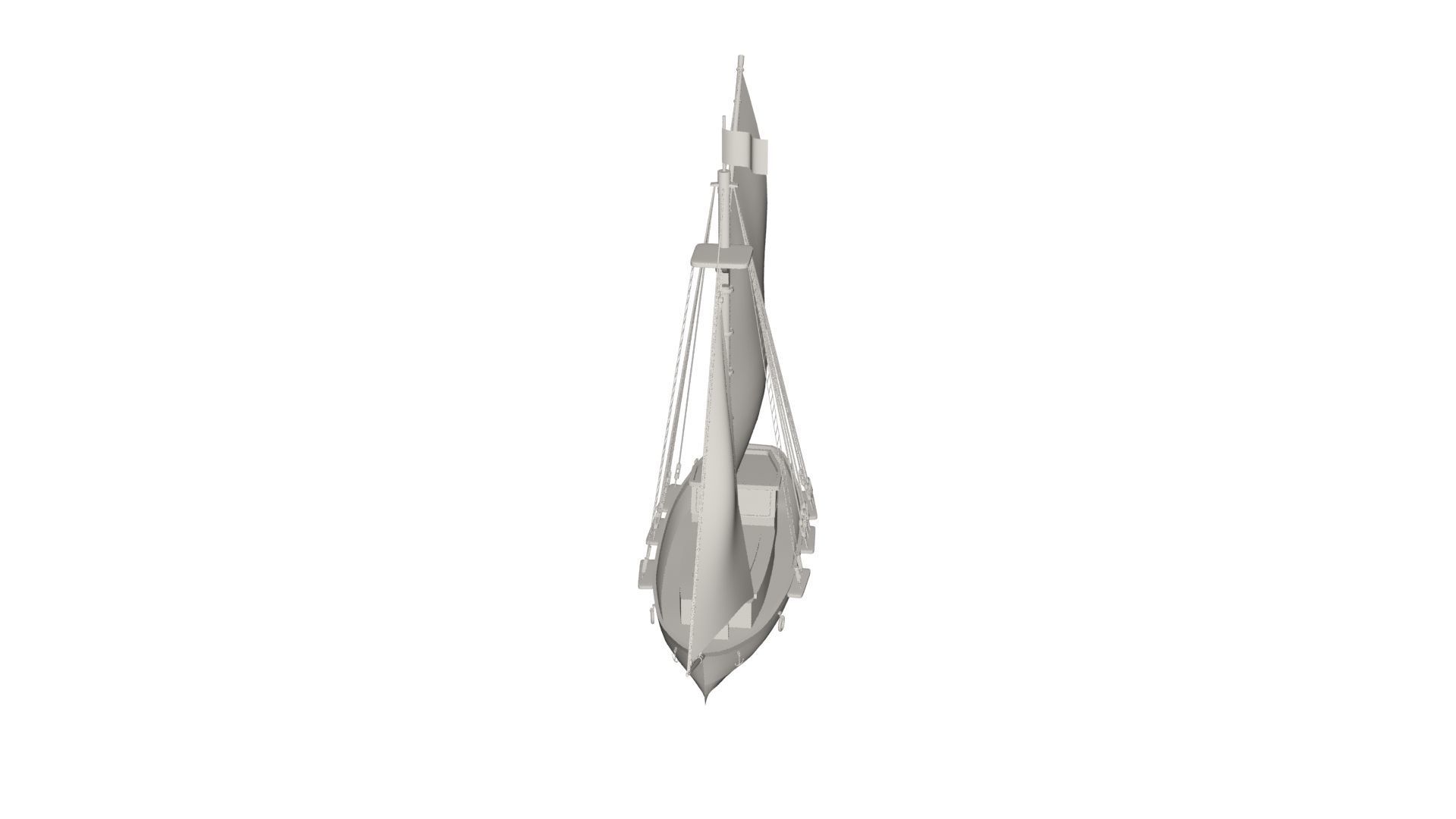 Ship concept 3D model_1