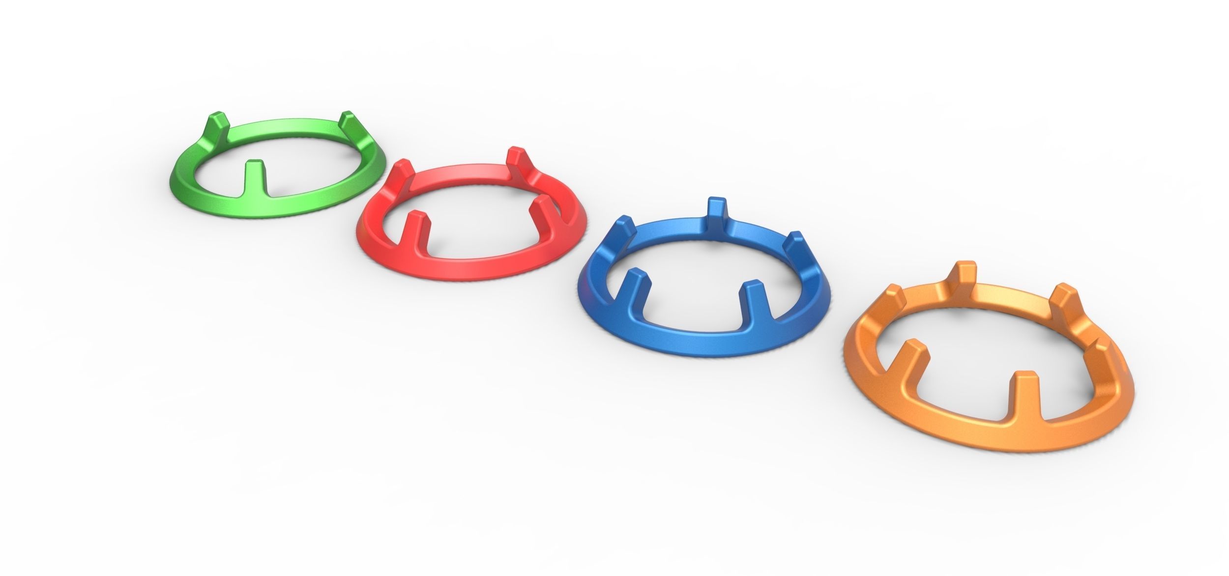 Pokeball stand Set 2 3D print model_4