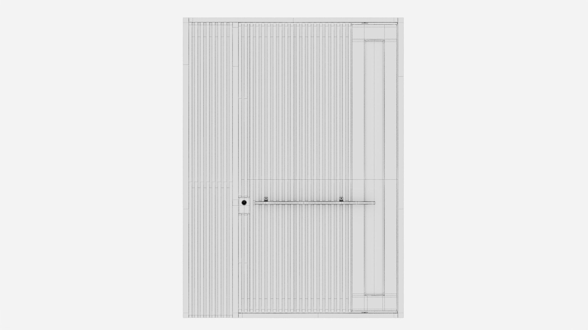 luminium door 245 3D model_6
