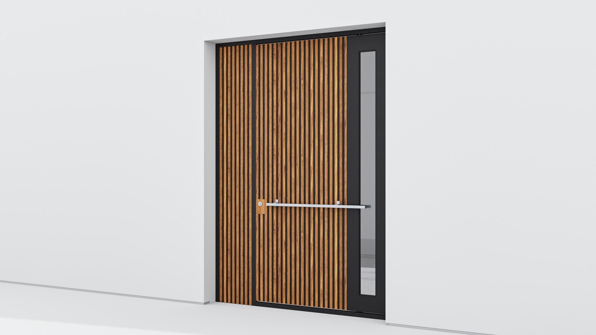 luminium door 245 3D model_2