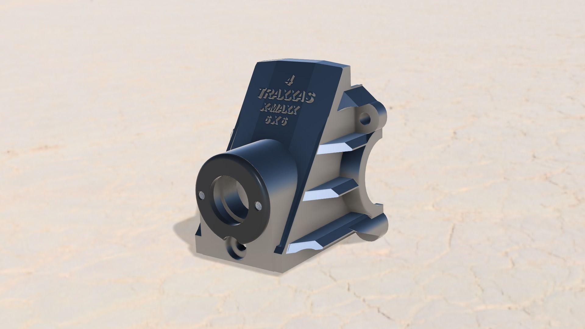 Traxxas X-Max 6x6 conversion 3D model 3D printable | CGTrader