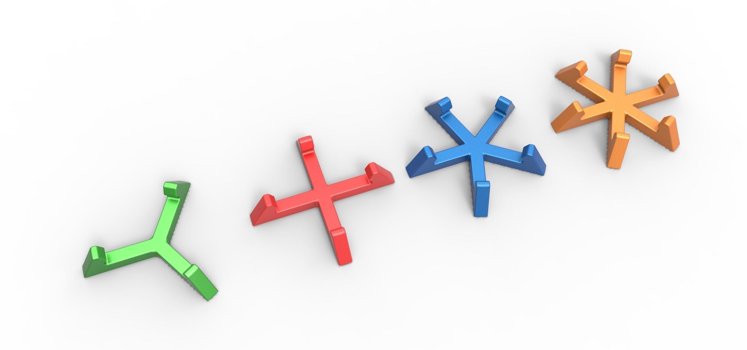 Pokeball stand Set 3 3D print model_1