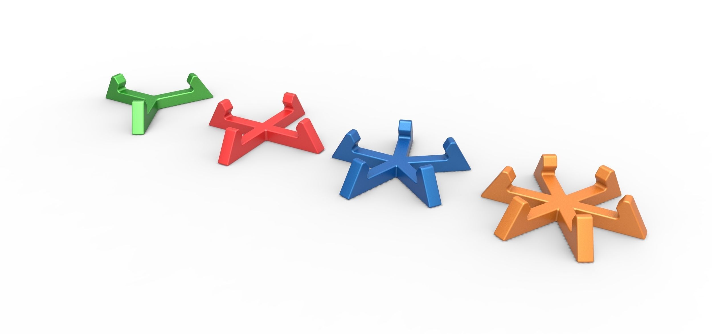 Pokeball stand Set 3 3D print model_5