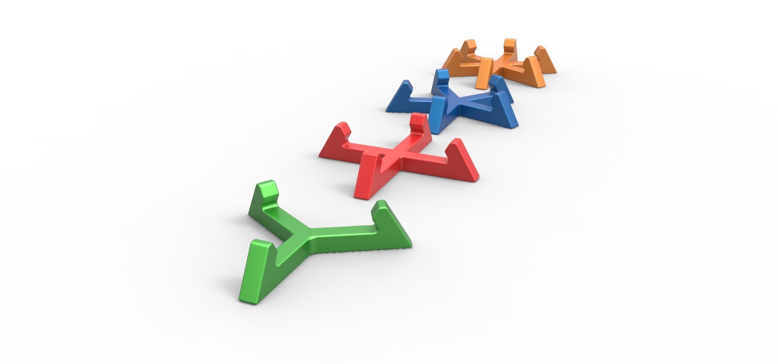 Pokeball stand Set 3 3D print model_2