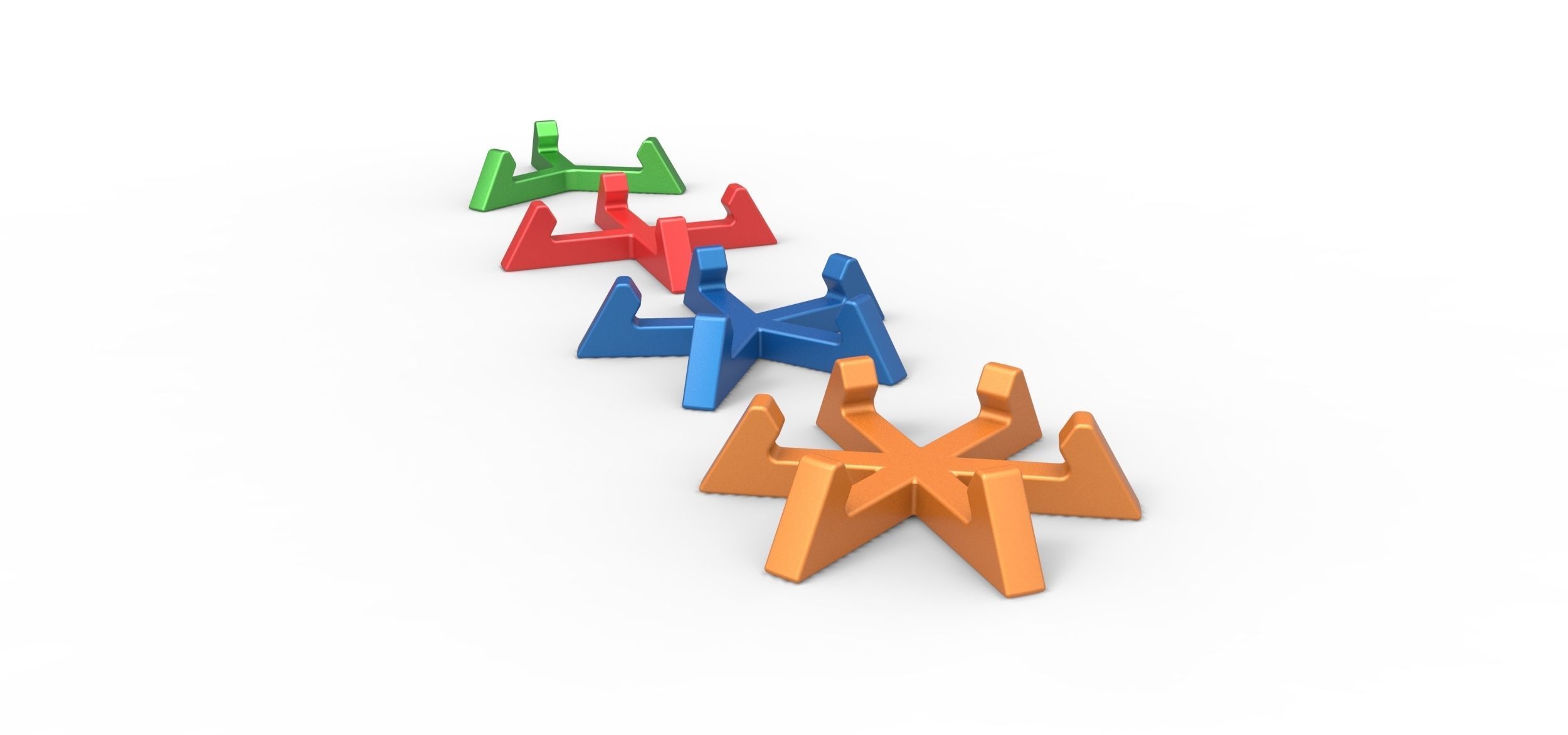 Pokeball stand Set 3 3D print model_6