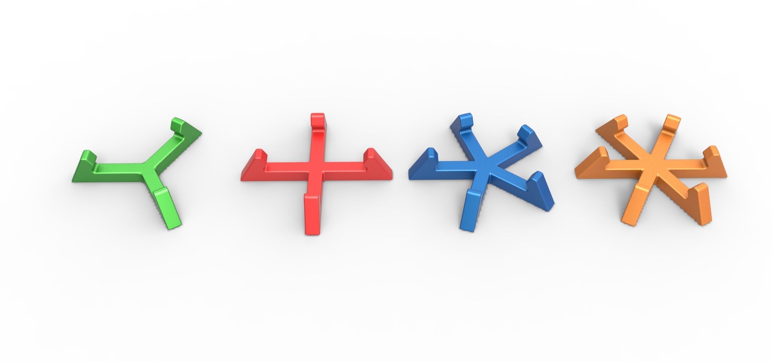 Pokeball stand Set 3 3D print model_4