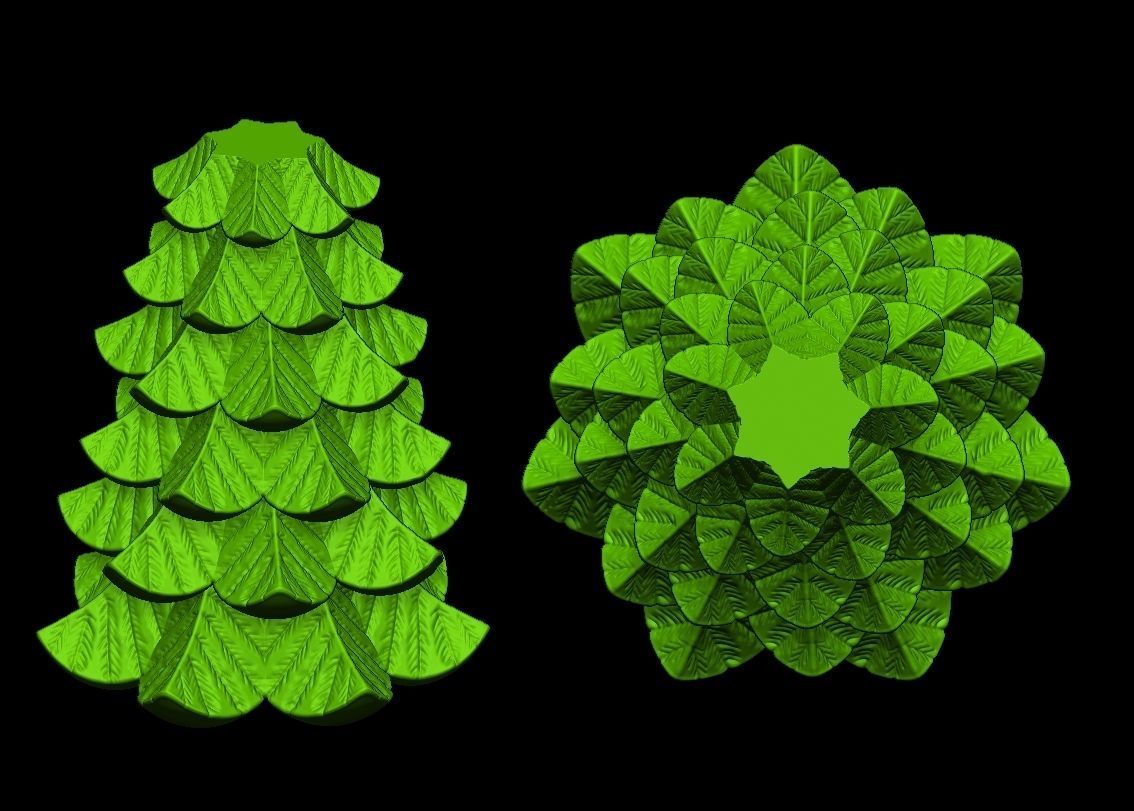 Christmas Tree for 3D print 3D print model_3