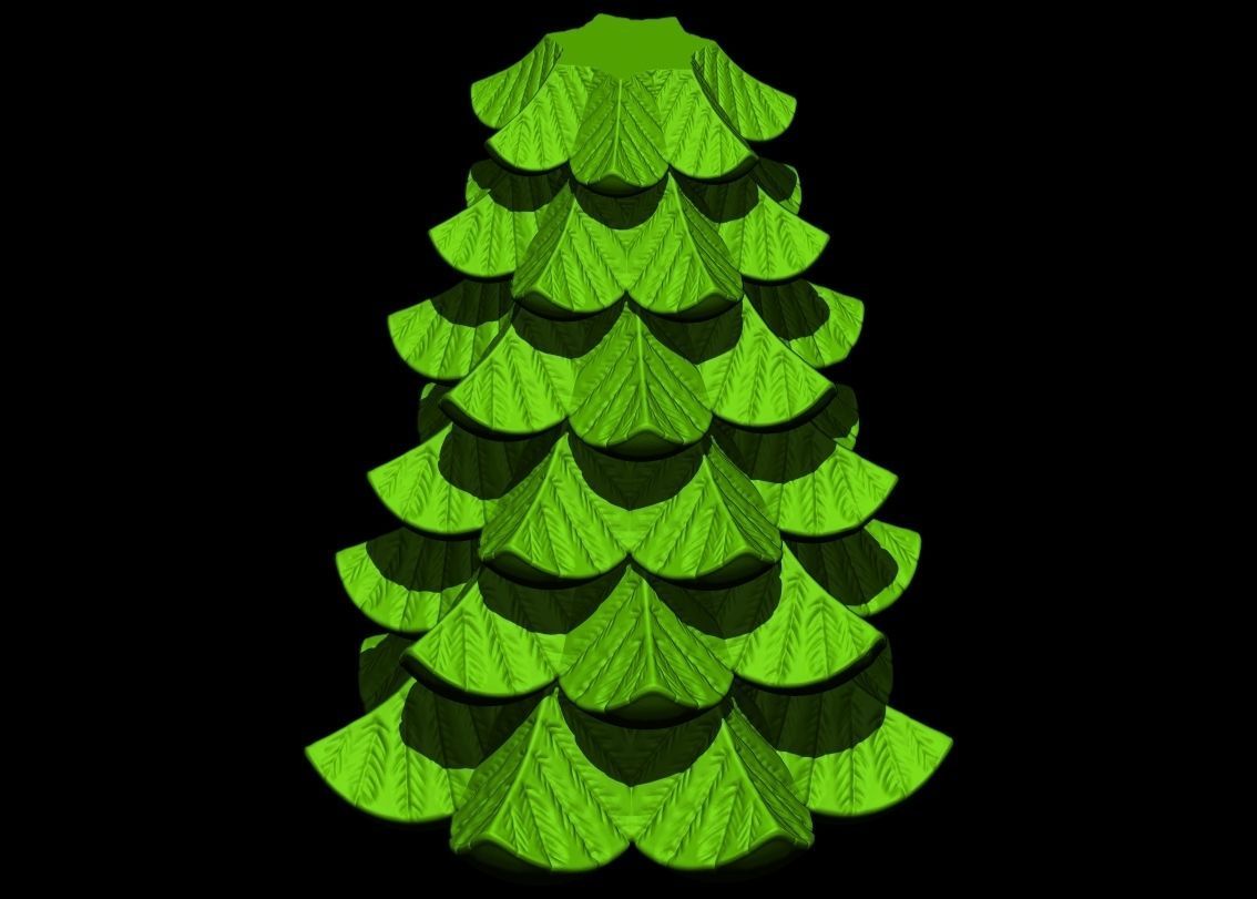 Christmas Tree for 3D print 3D print model_2