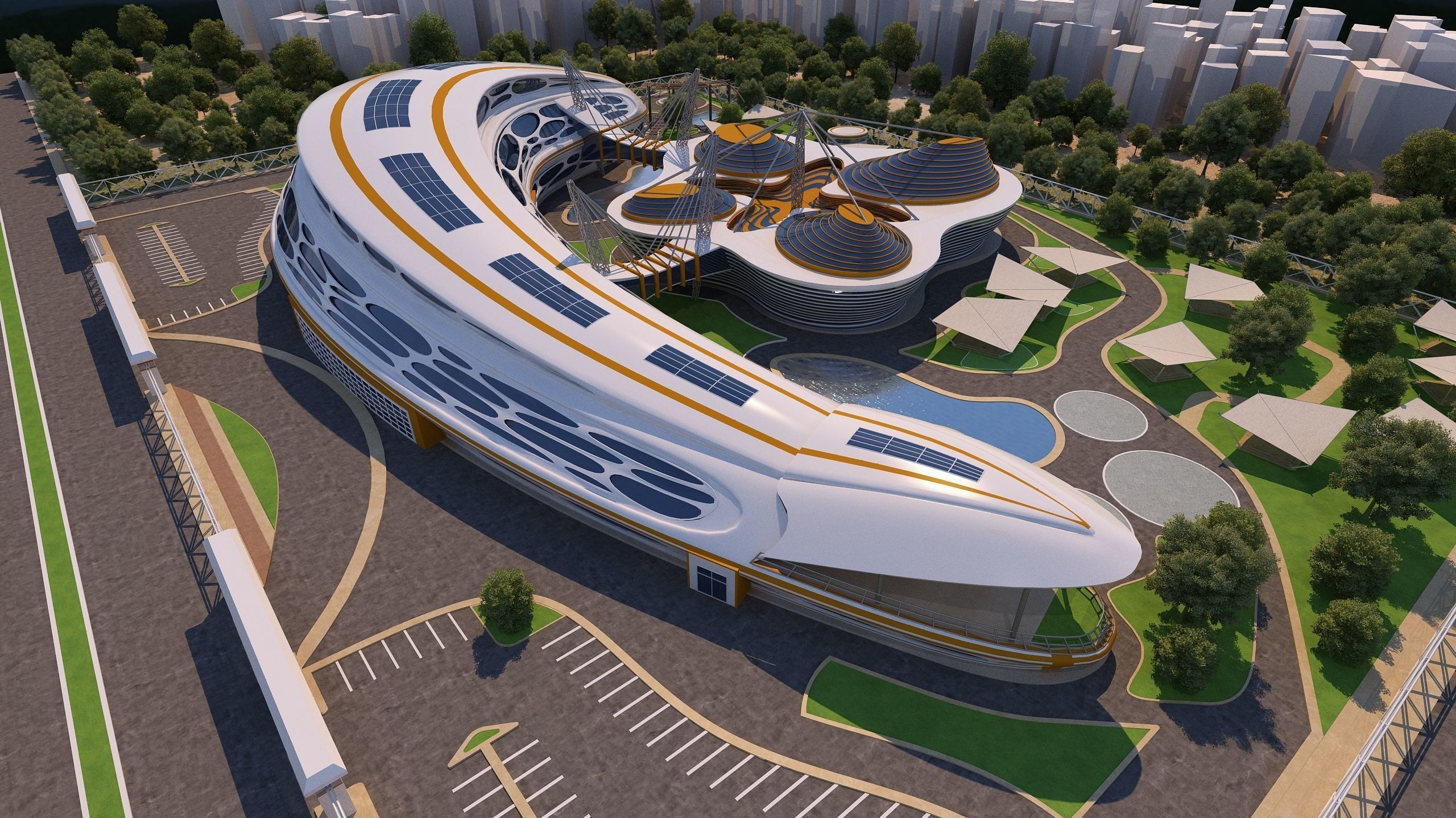 0143 - Health Center Architecture Project - 2D Drawings-3D Files 3D model_5