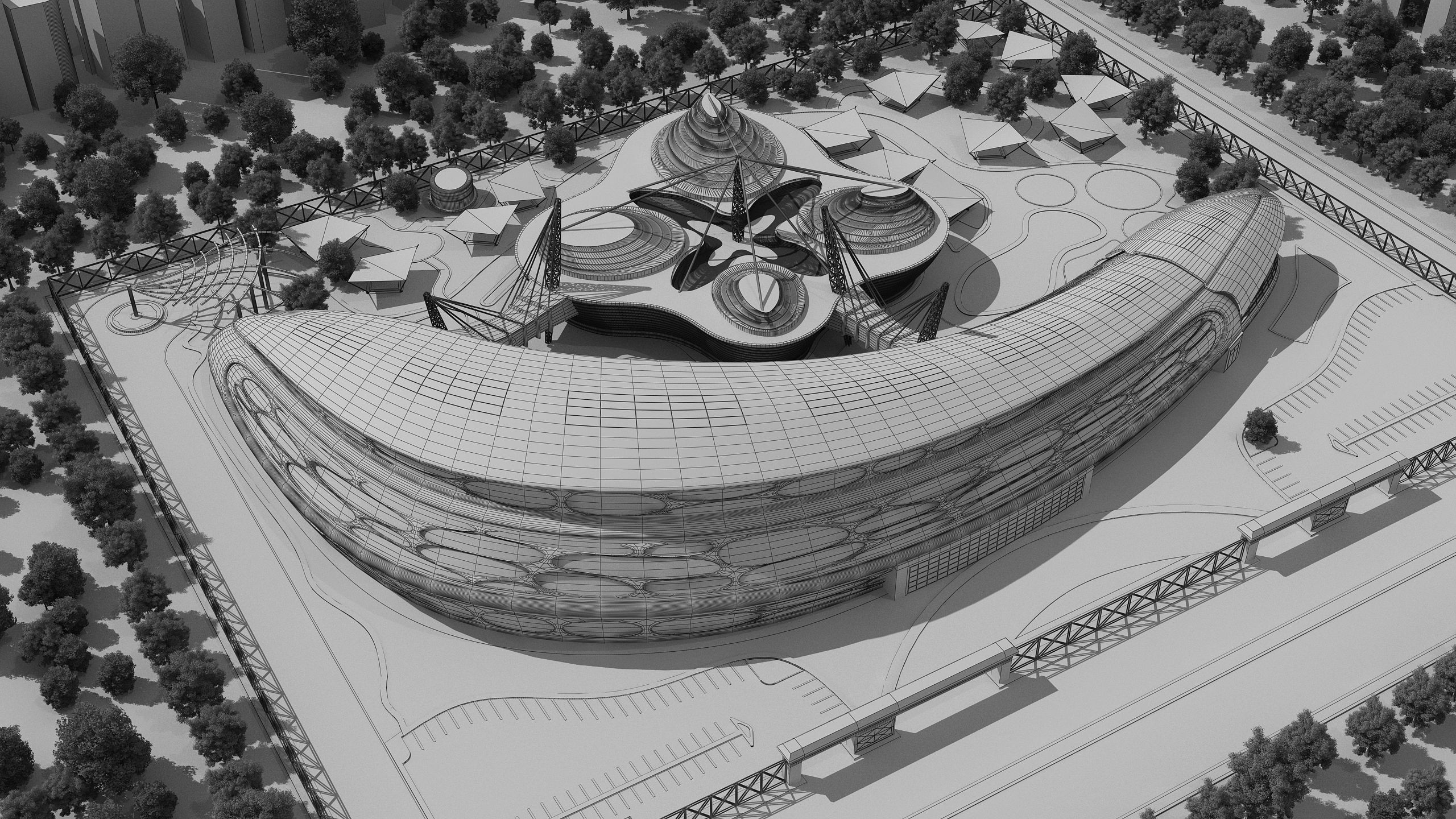 0143 - Health Center Architecture Project - 2D Drawings-3D Files 3D model_17