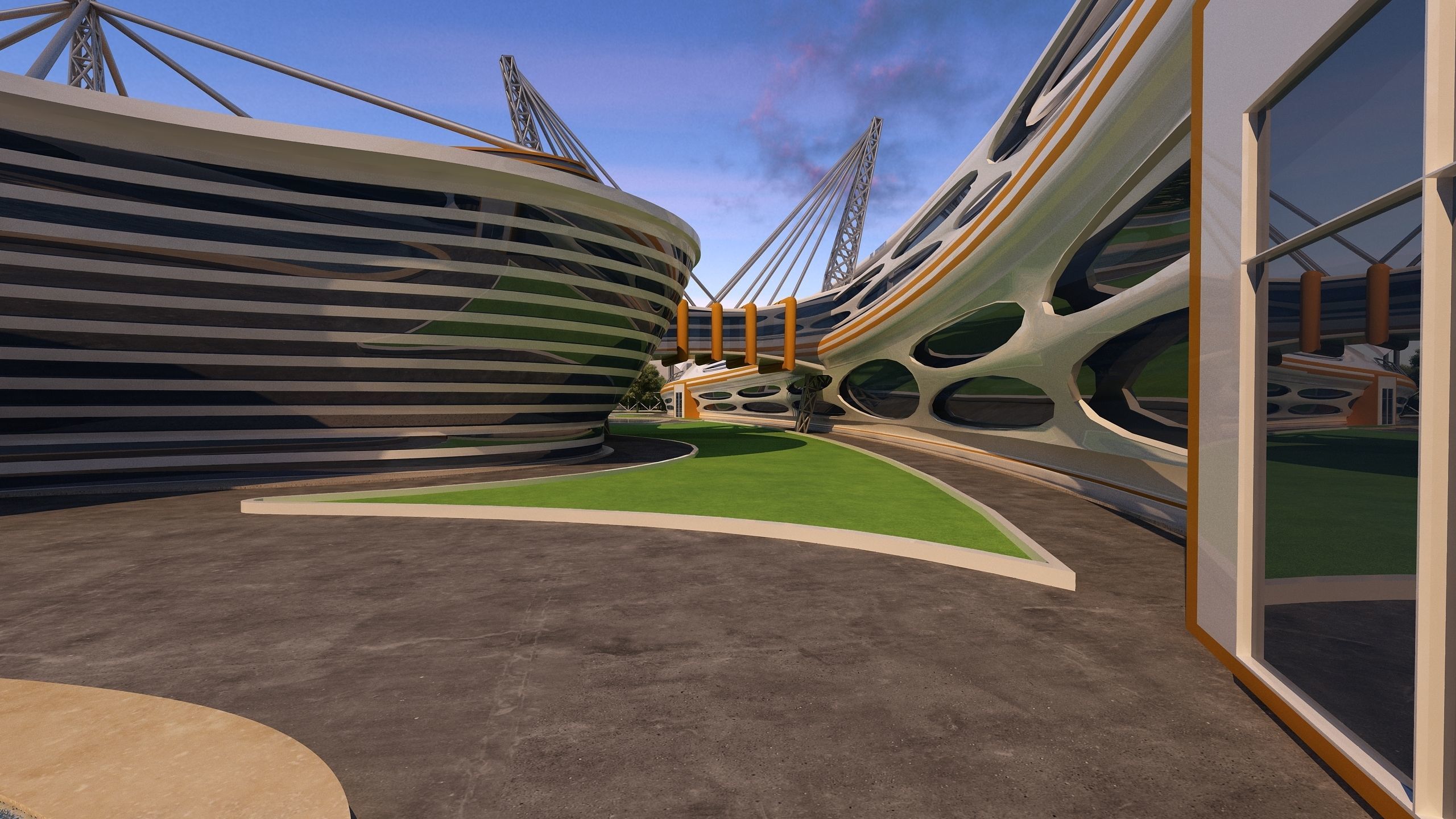 0143 - Health Center Architecture Project - 2D Drawings-3D Files 3D model_10