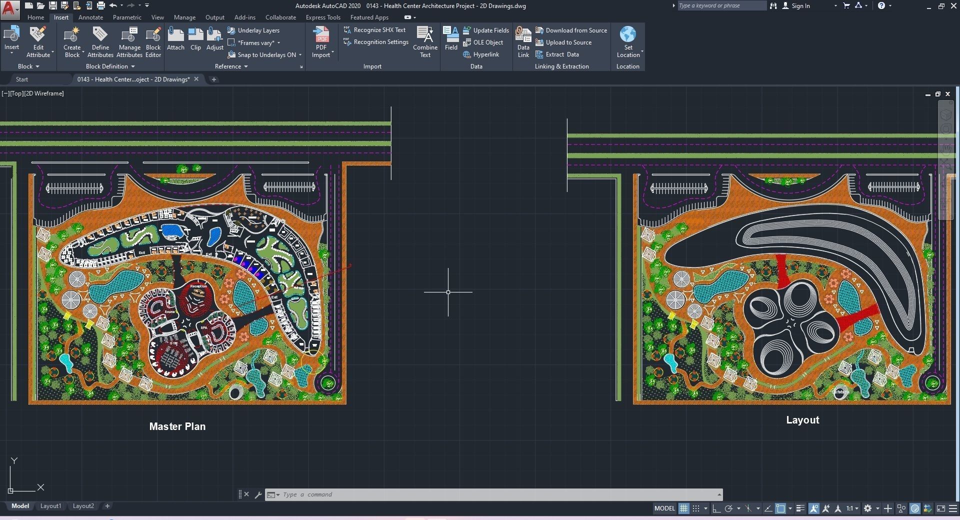 0143 - Health Center Architecture Project - 2D Drawings-3D Files 3D model_37