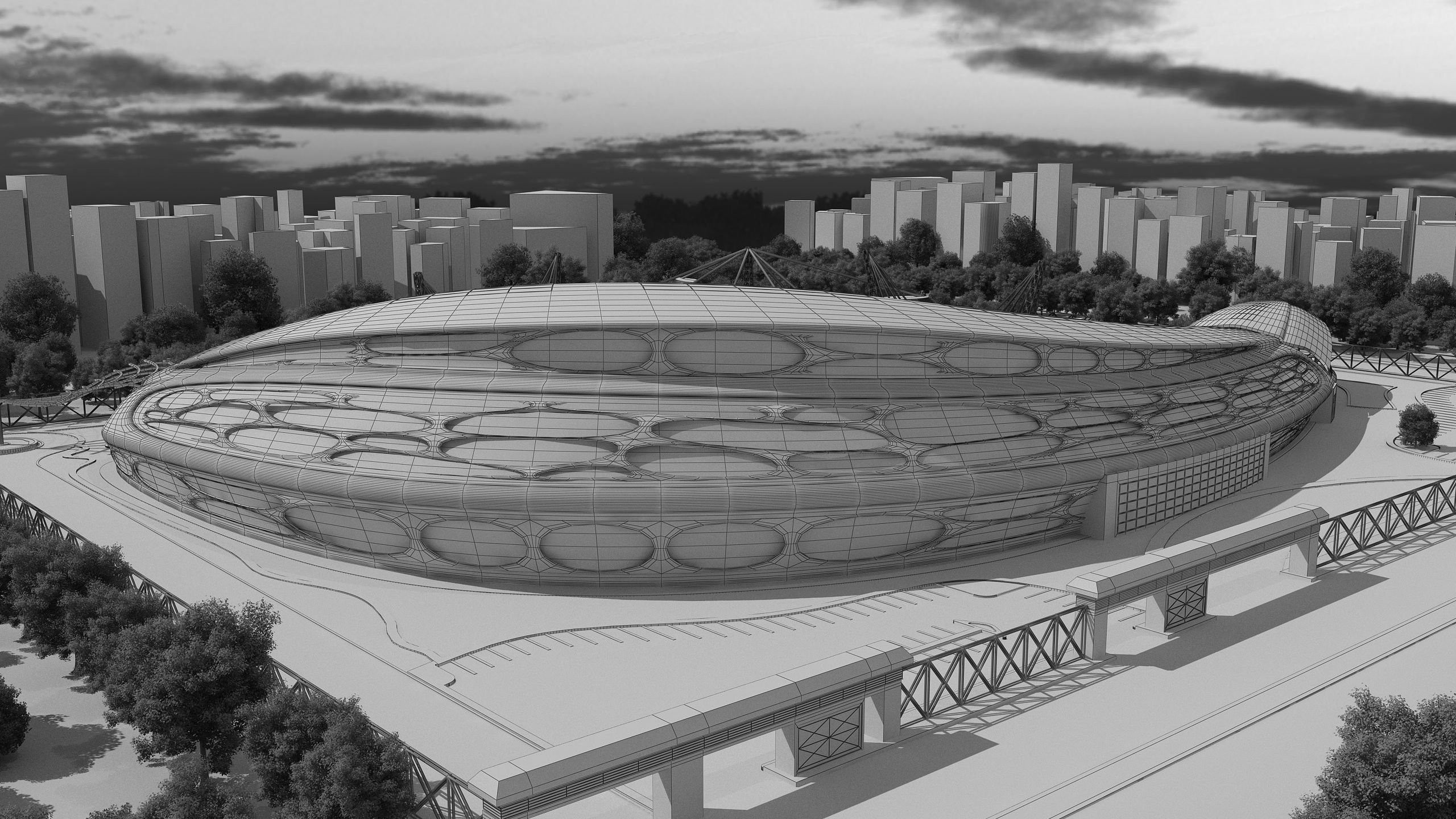 0143 - Health Center Architecture Project - 2D Drawings-3D Files 3D model_21