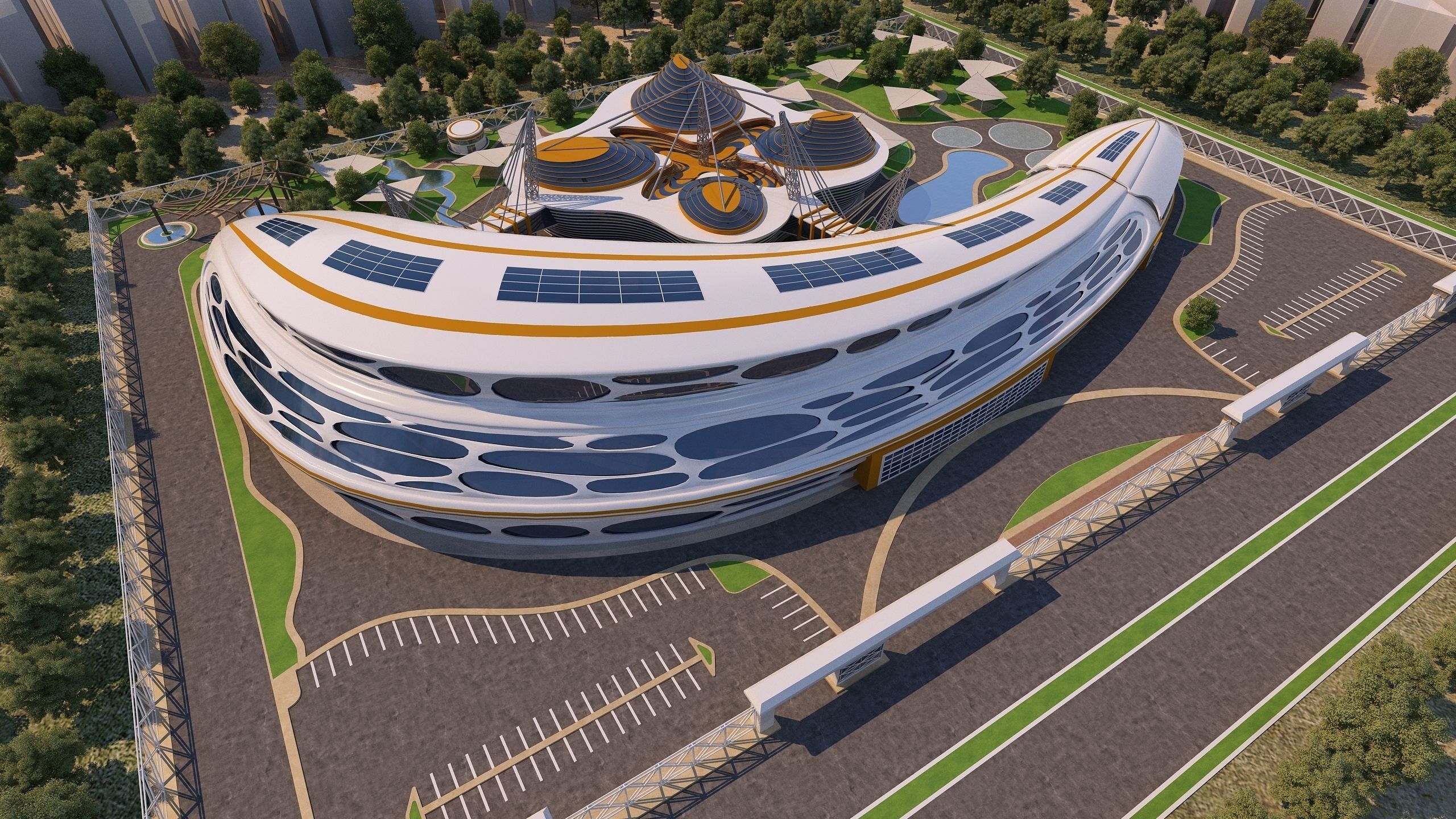 0143 - Health Center Architecture Project - 2D Drawings-3D Files 3D model_6