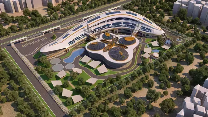 0143 - Health Center Architecture Project - 2D Drawings-3D Files 3D model