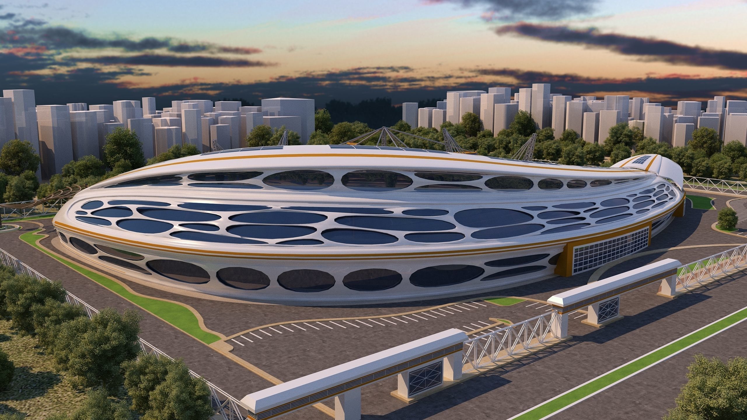 0143 - Health Center Architecture Project - 2D Drawings-3D Files 3D model_8