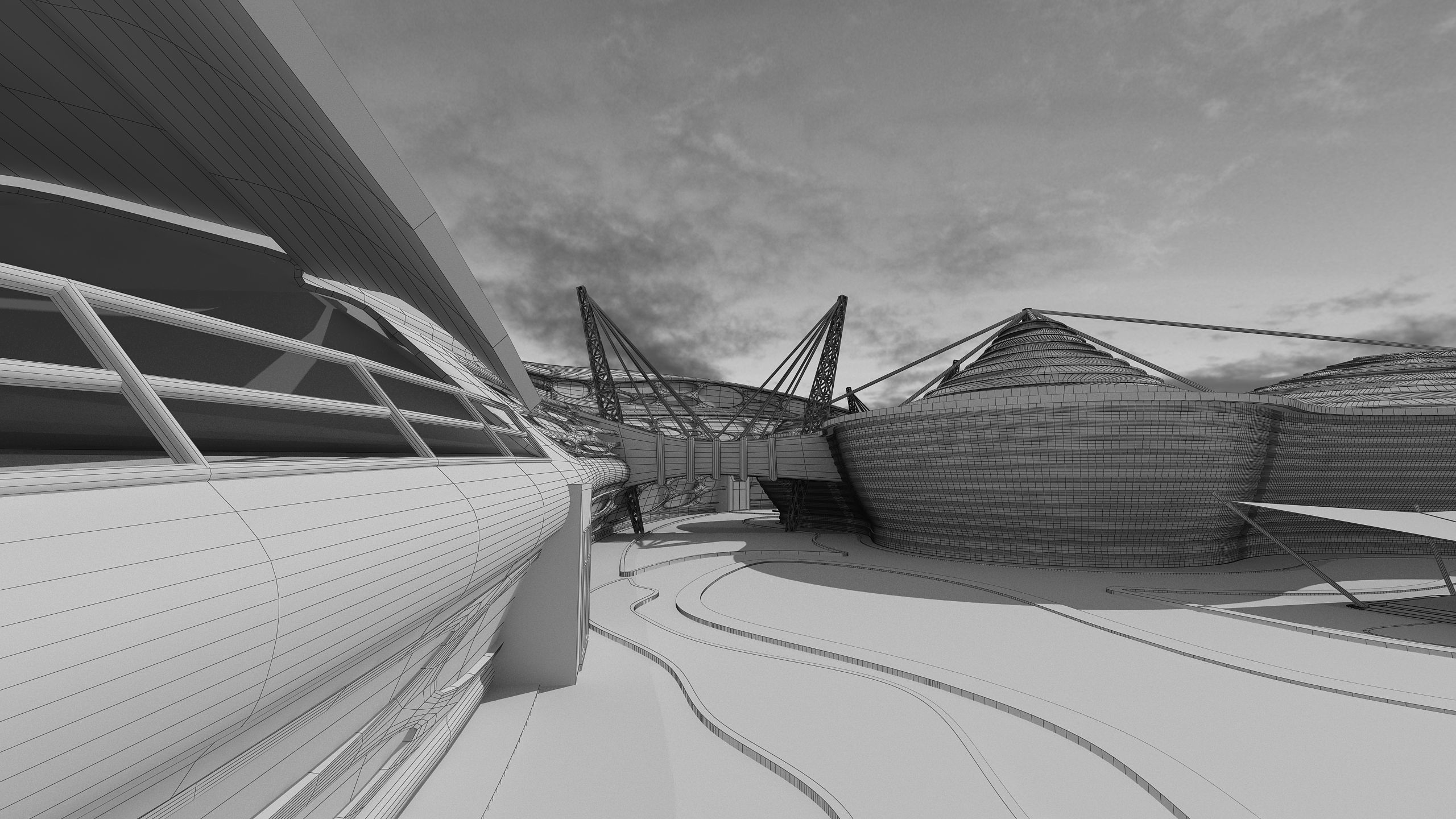 0143 - Health Center Architecture Project - 2D Drawings-3D Files 3D model_25