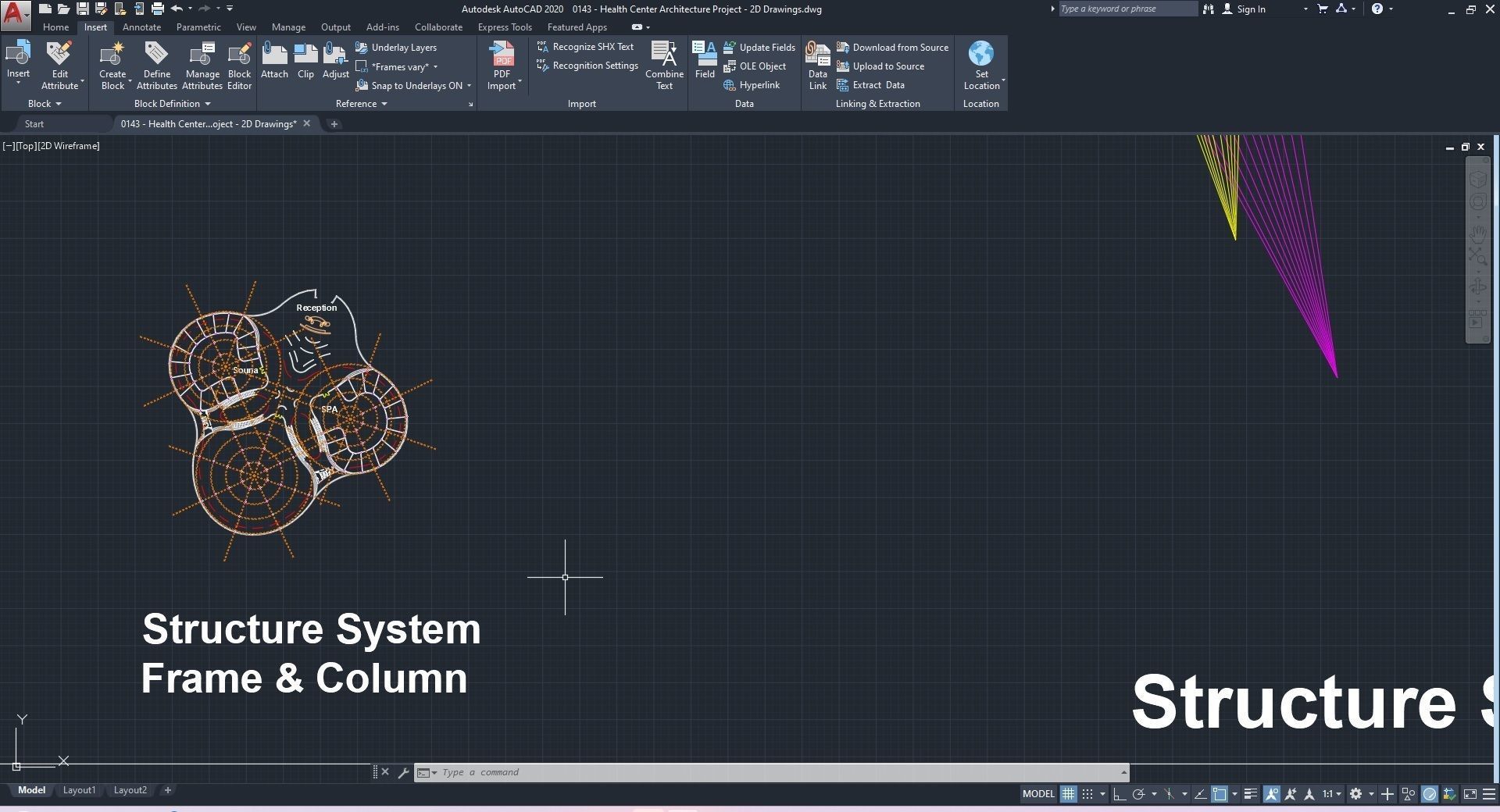 0143 - Health Center Architecture Project - 2D Drawings-3D Files 3D model_38