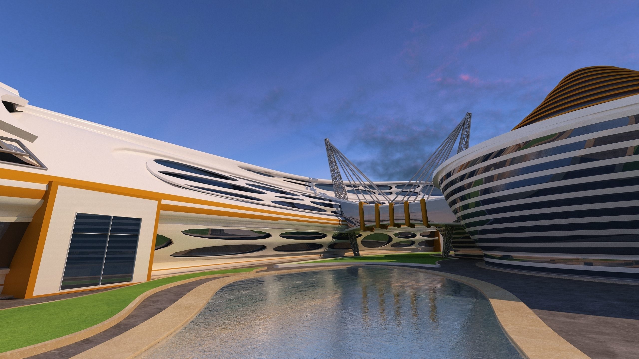 0143 - Health Center Architecture Project - 2D Drawings-3D Files 3D model_11