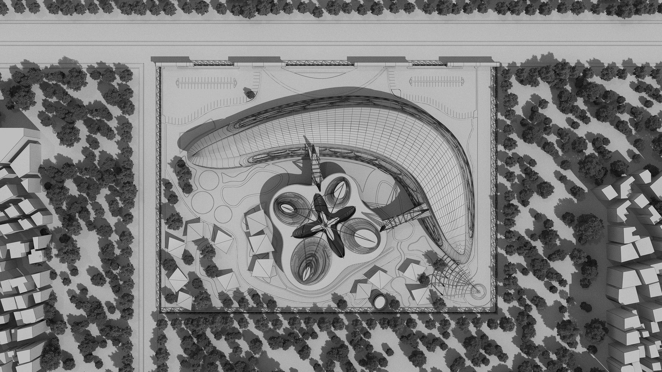 0143 - Health Center Architecture Project - 2D Drawings-3D Files 3D model_15