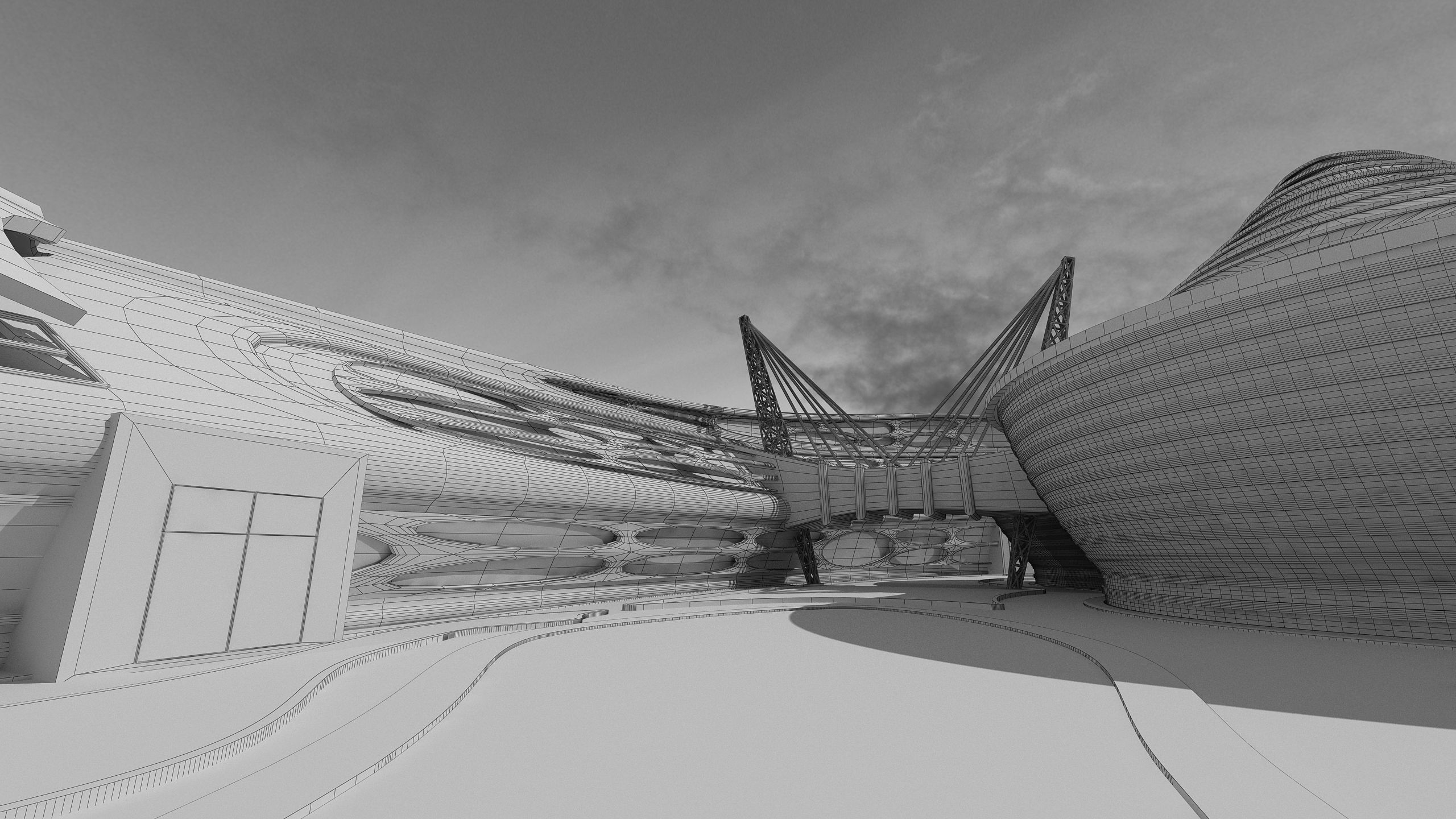 0143 - Health Center Architecture Project - 2D Drawings-3D Files 3D model_22