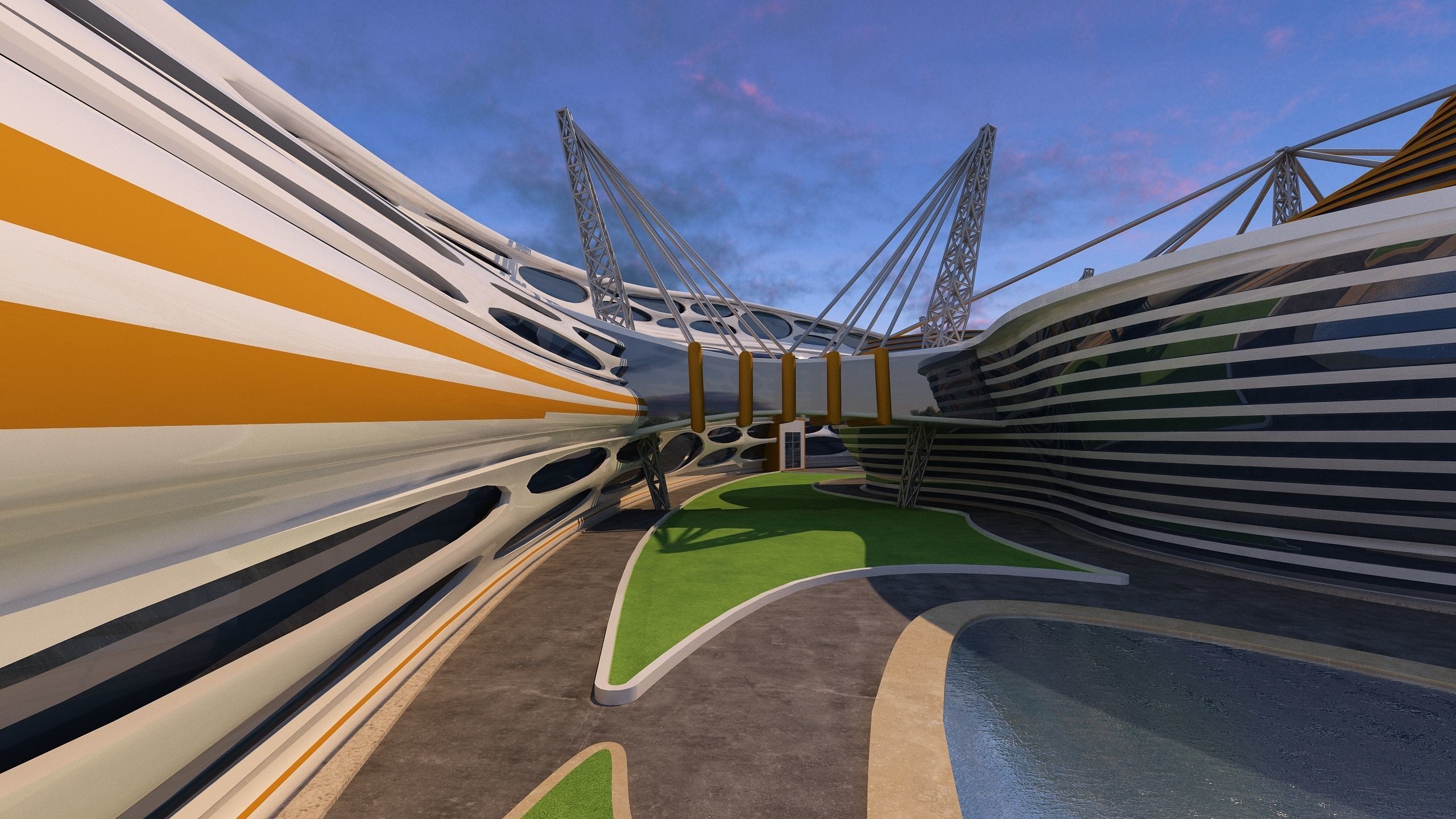 0143 - Health Center Architecture Project - 2D Drawings-3D Files 3D model_12