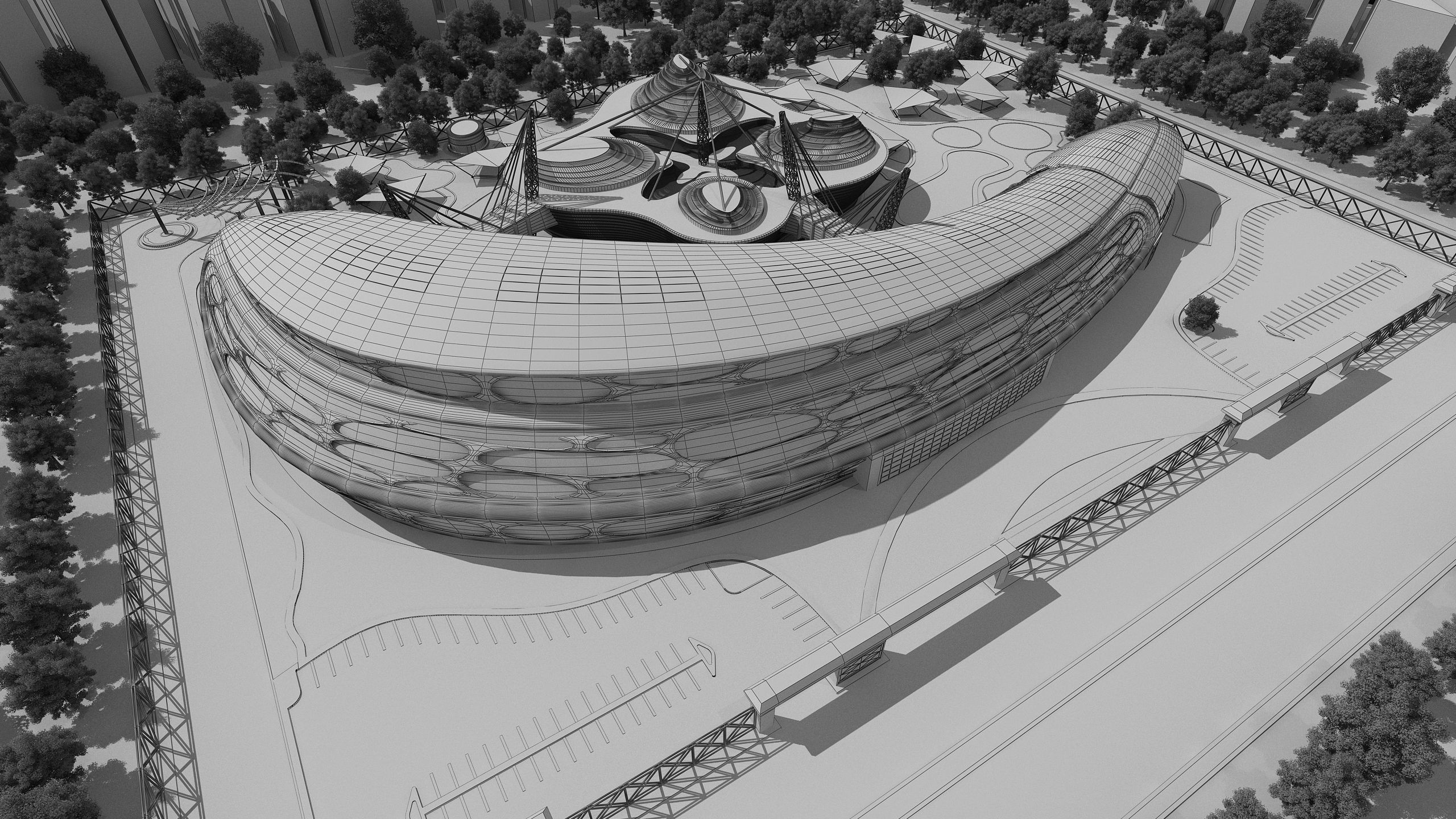 0143 - Health Center Architecture Project - 2D Drawings-3D Files 3D model_20