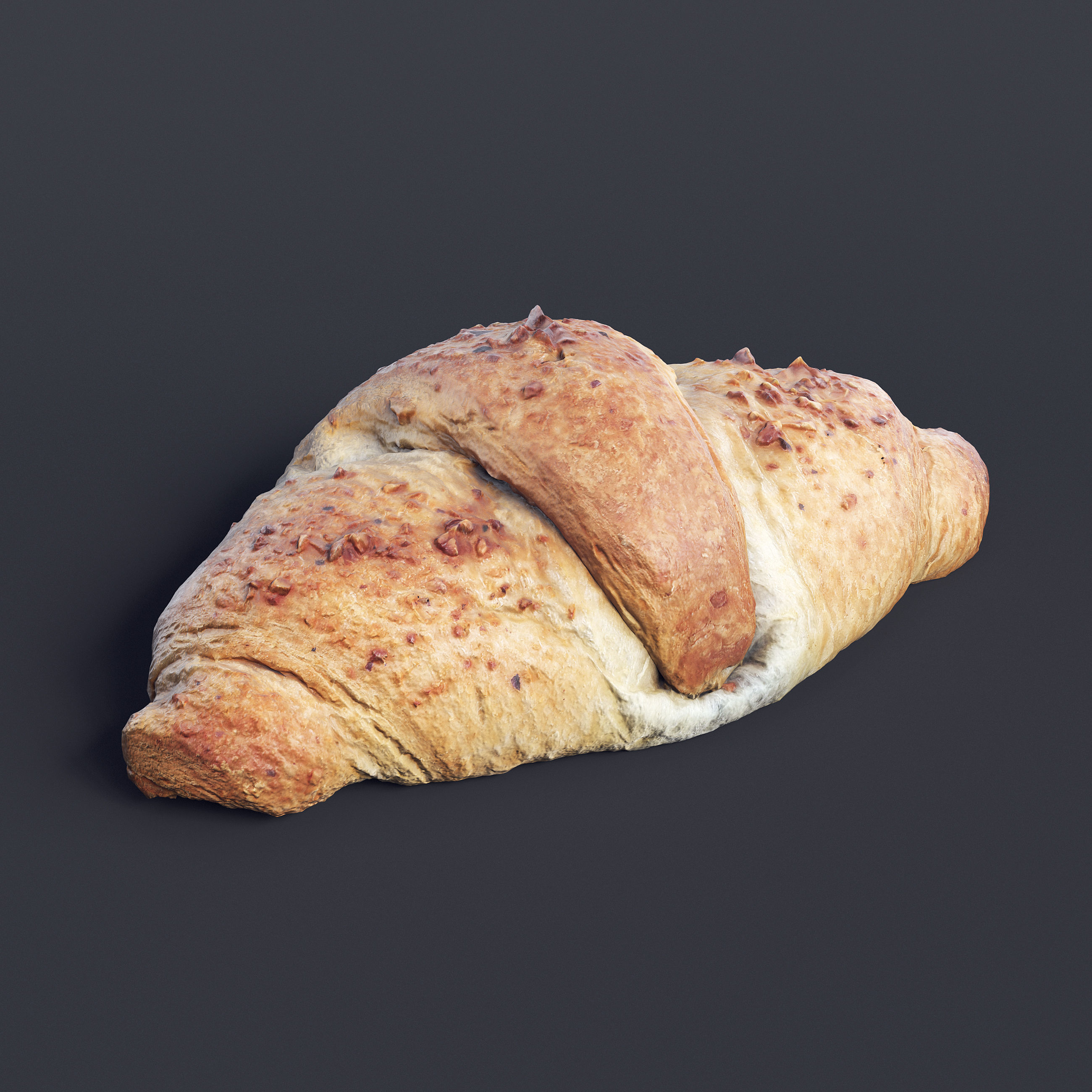 Croissant 3D model_1