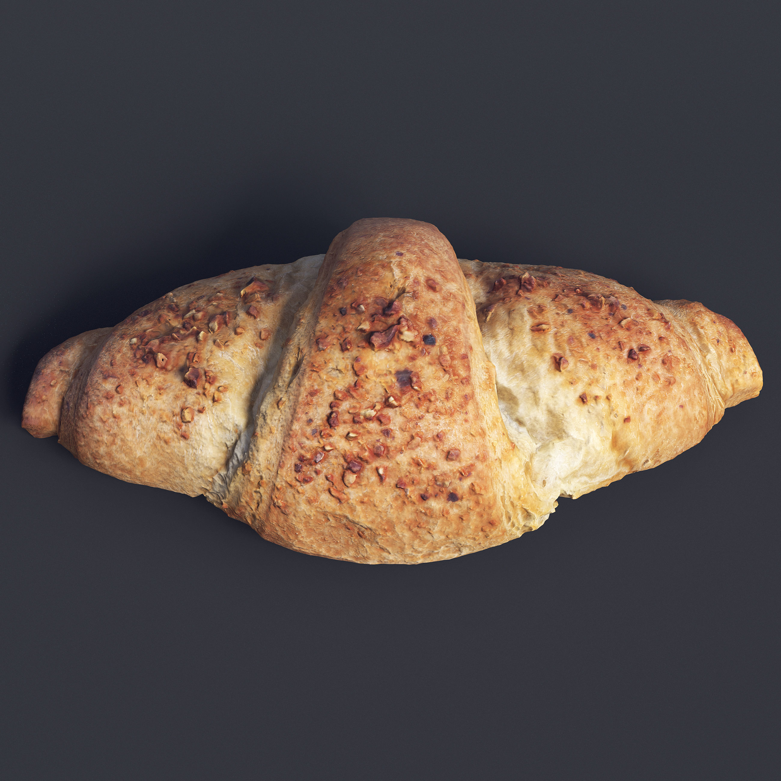 Croissant 3D model_2