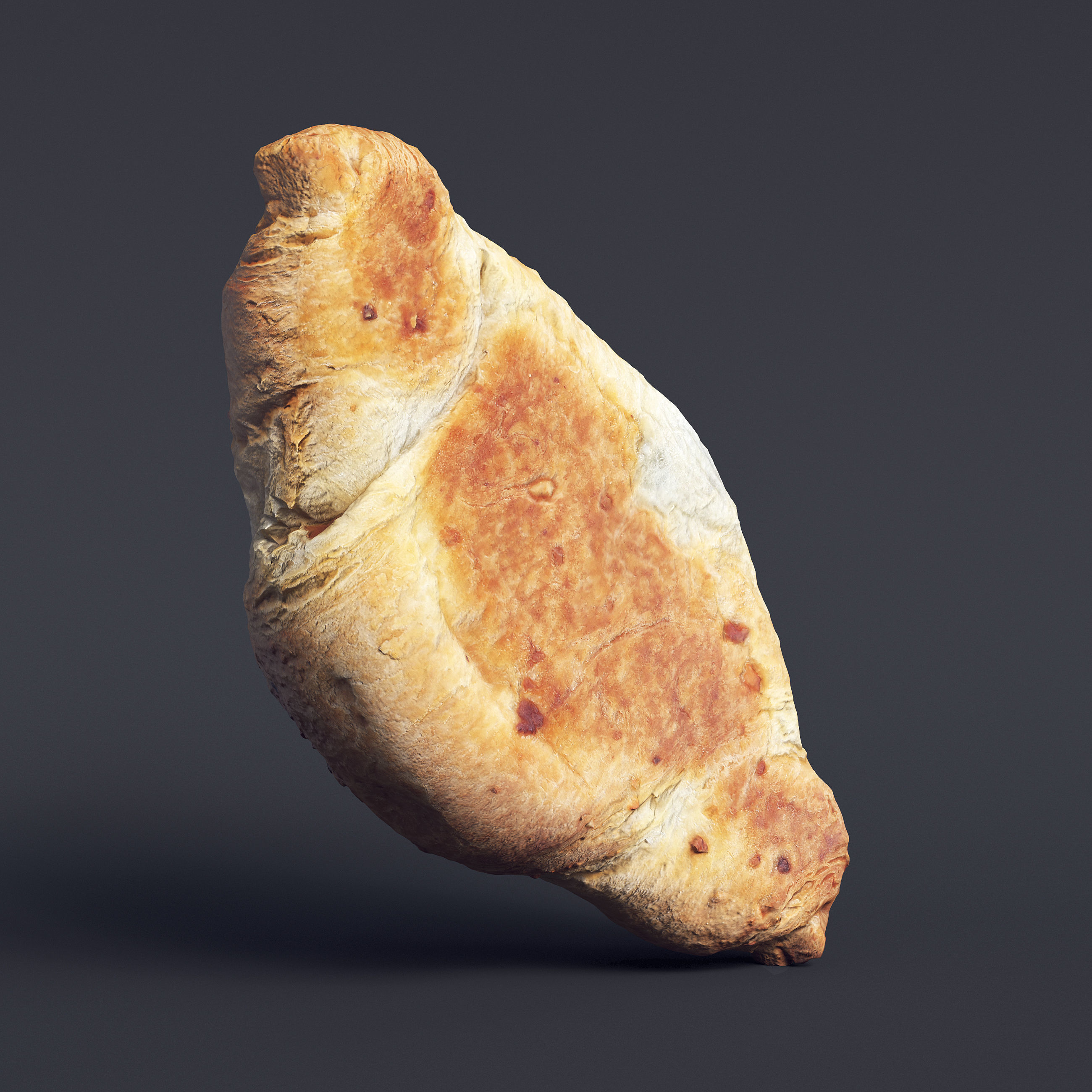 Croissant 3D model_4