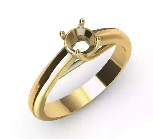 Lady ring Anillo Dama SM 3D print model