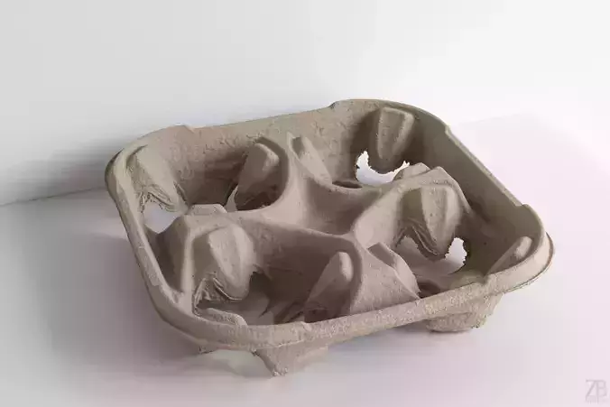 Paper Cup Holder 3D model