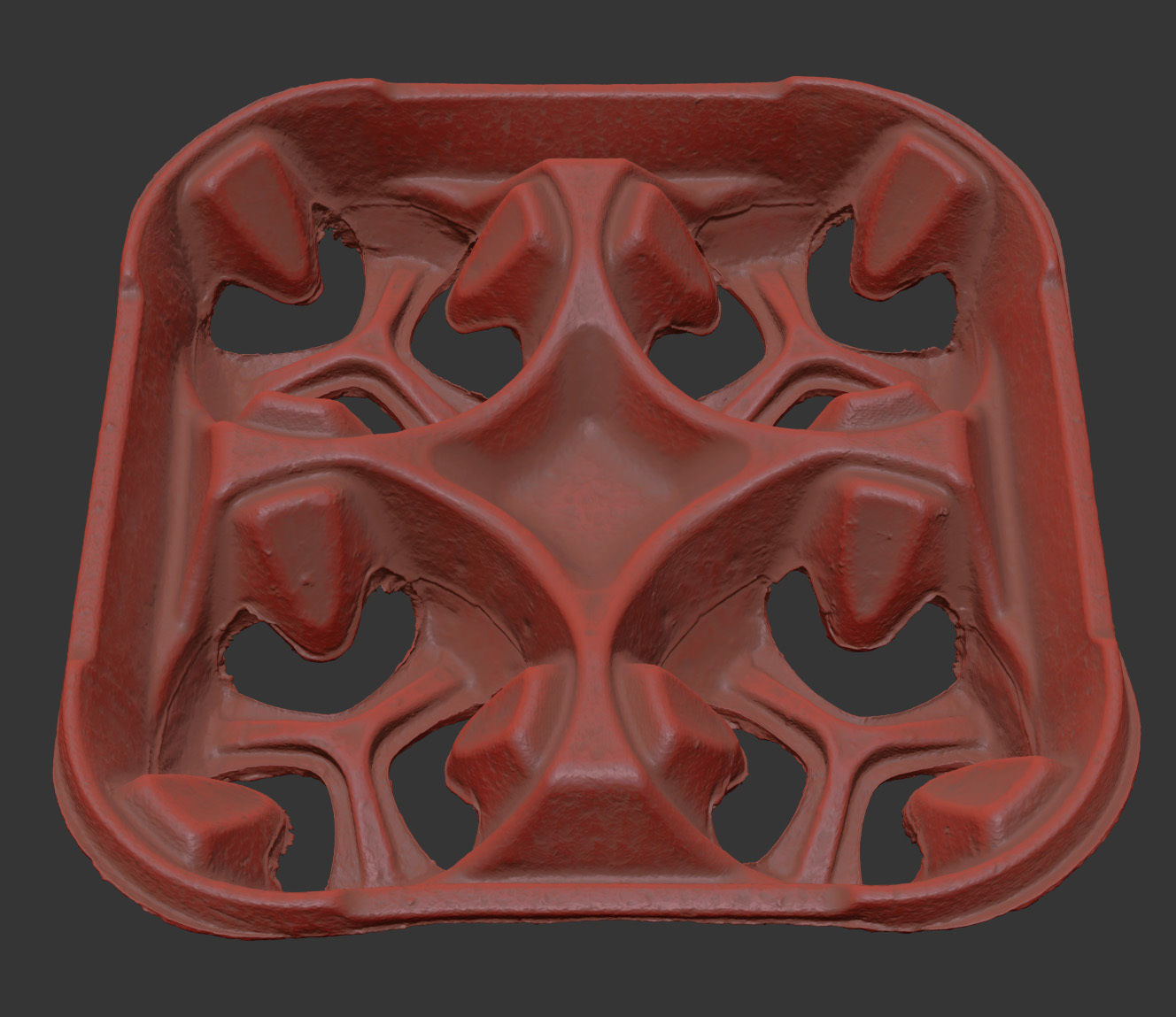 Paper Cup Holder 3D model_7