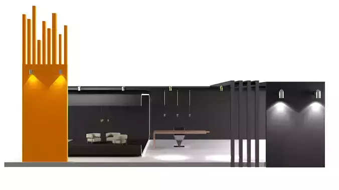 stand design 3D model