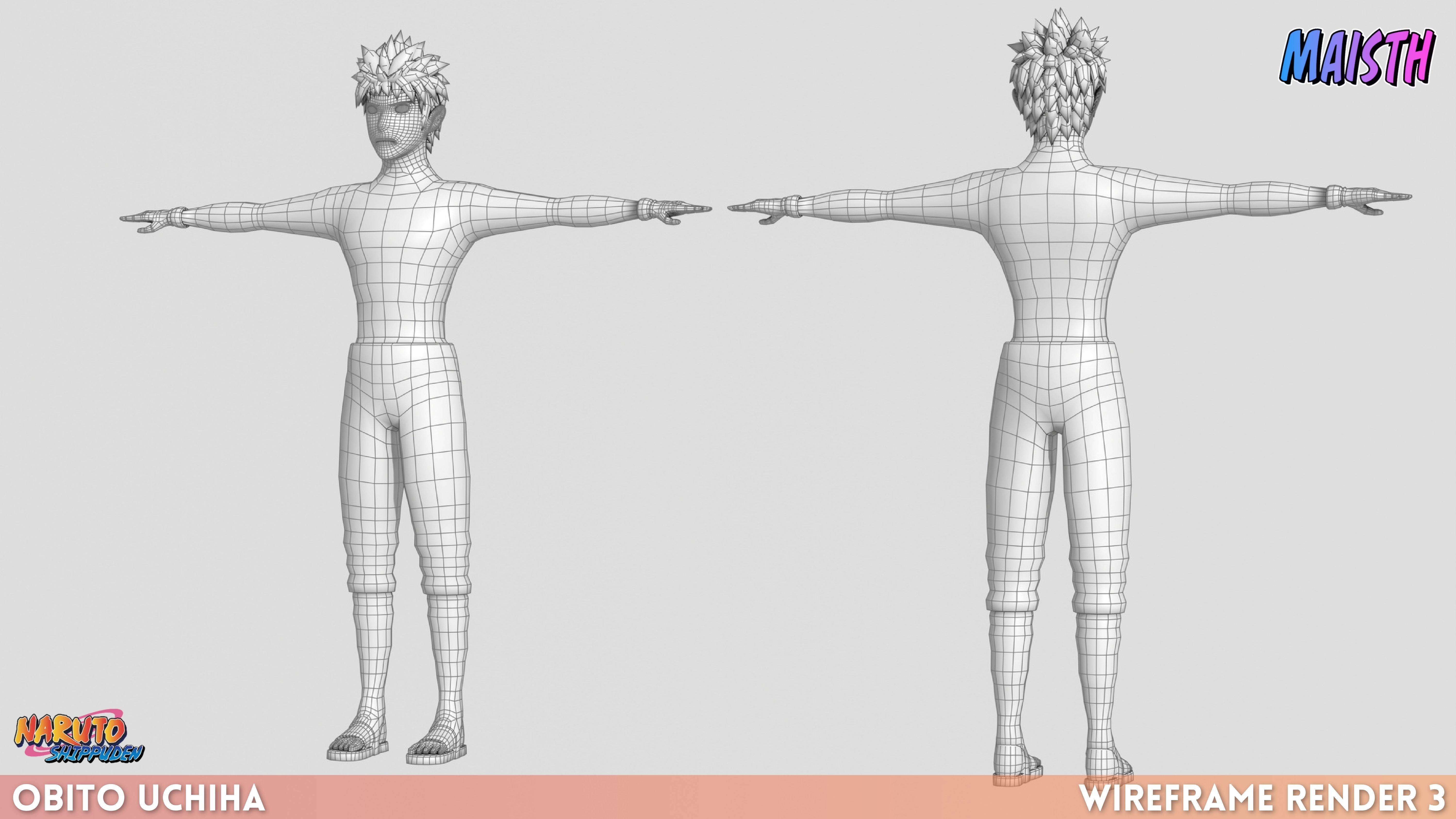 Obito Uchiha - Naruto Shippuden 3D model_10