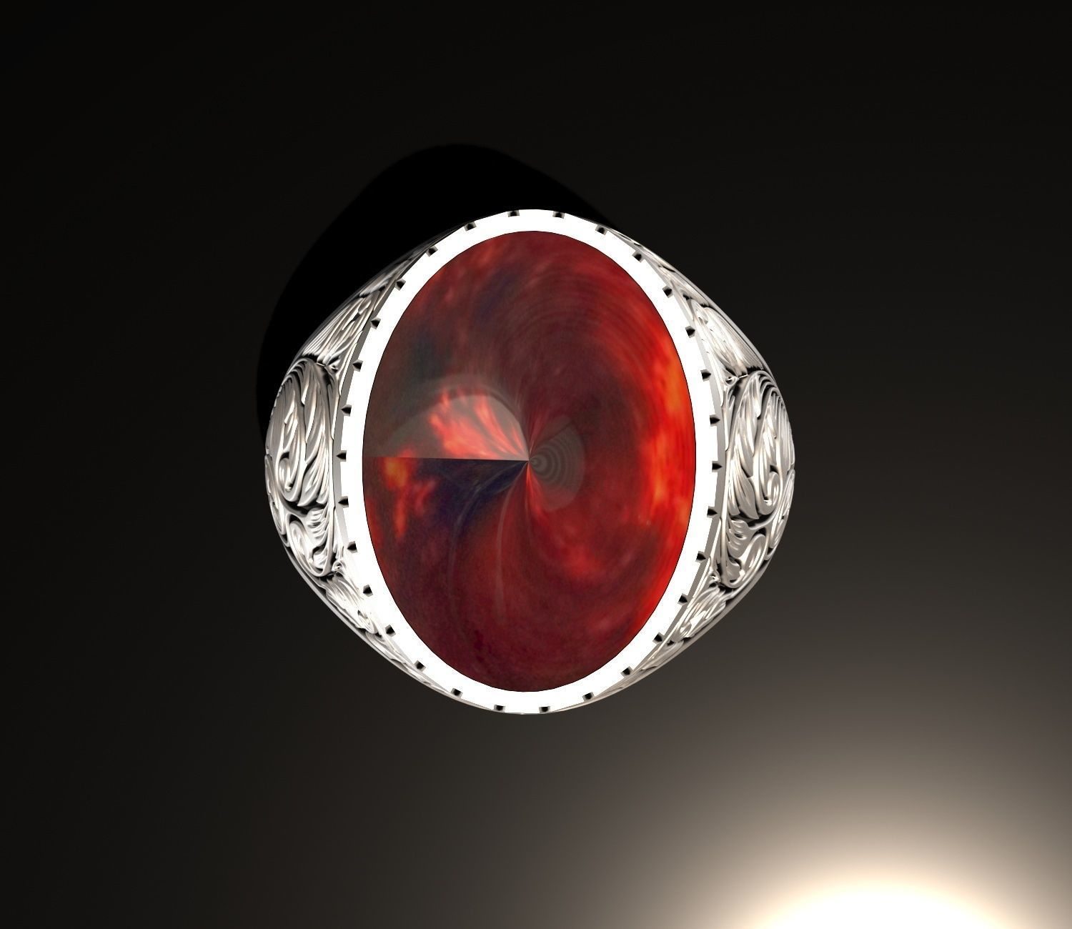 Men ring 3D print model_3