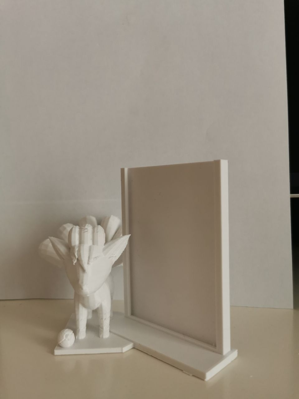 Vulpix Pokemon TCG frame for card 3D print model_1