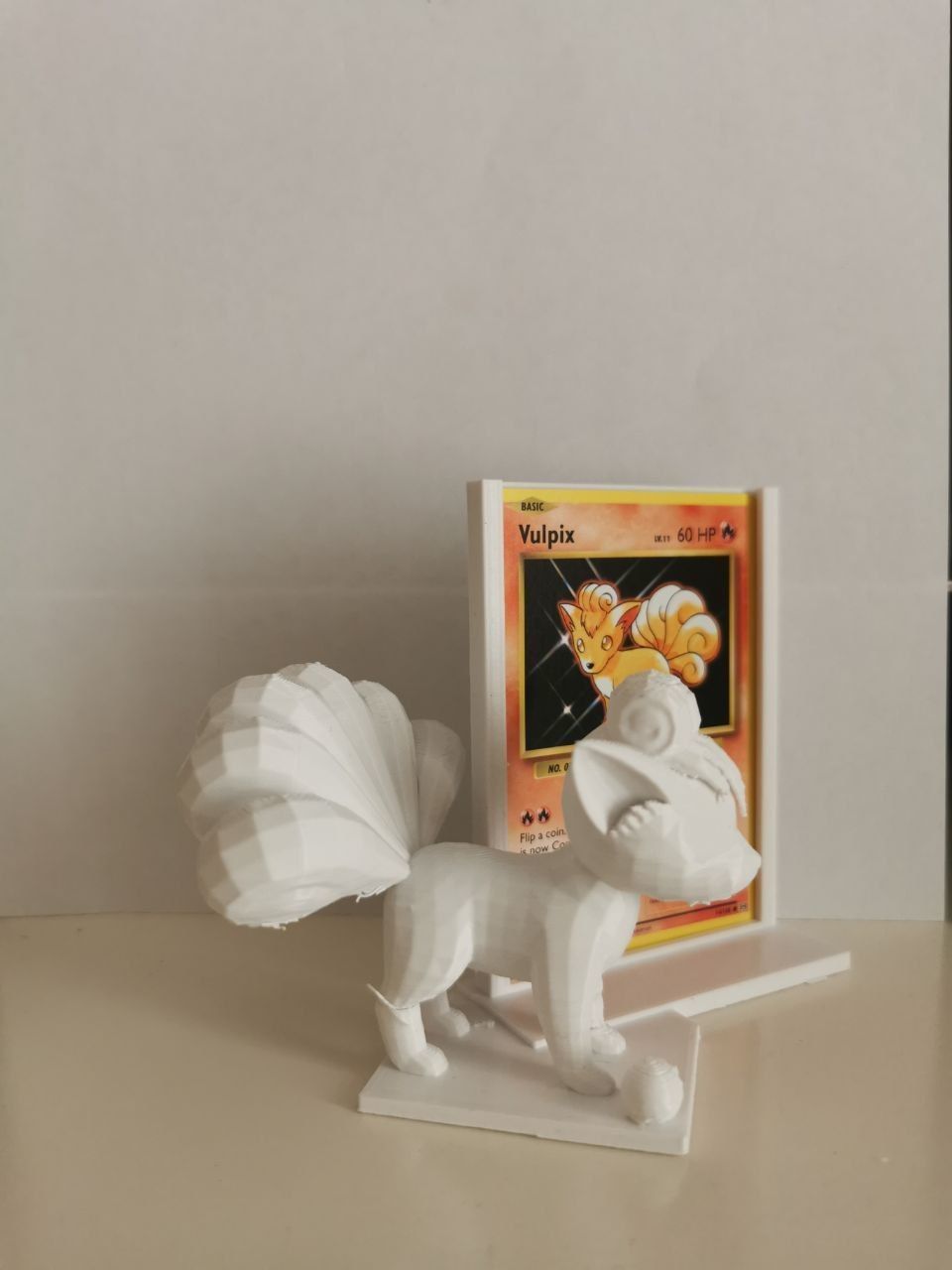Vulpix Pokemon TCG frame for card 3D print model_2