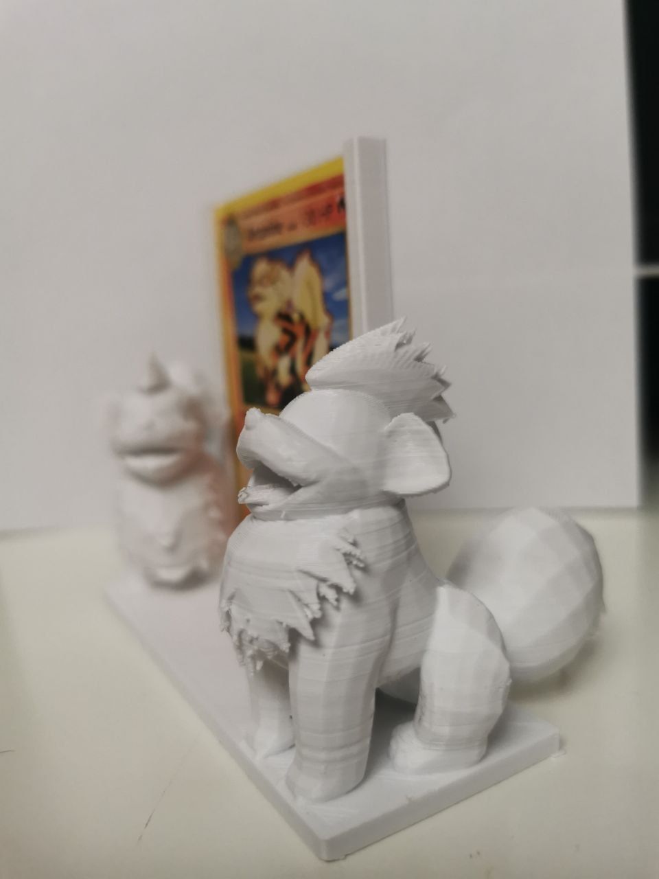 Growlithe Pokemon TCG frame for card 3D print model_1