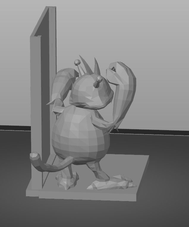 Electabuzz Pokemon TCG frame for card 3D print model_4