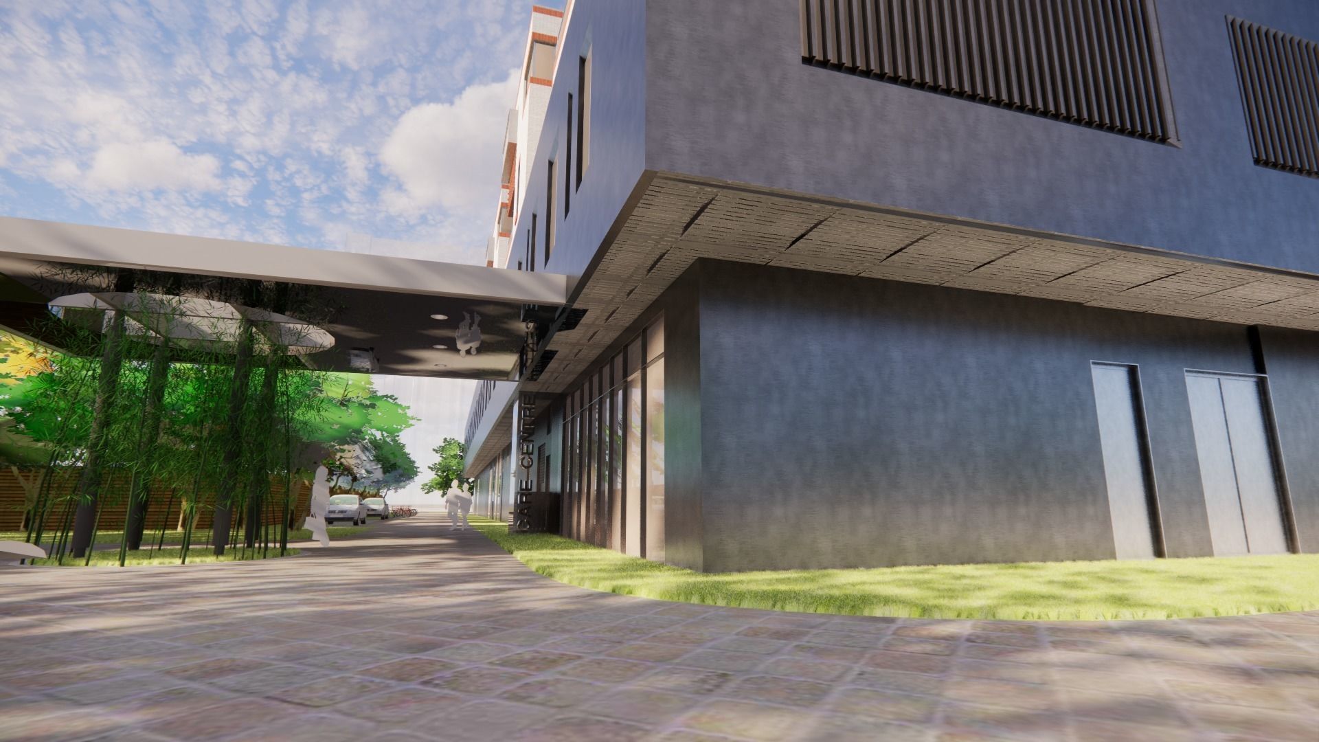 pixel box- The office building  3D model_8