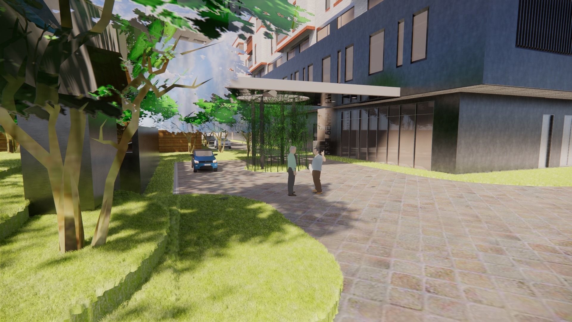 pixel box- The office building  3D model_14