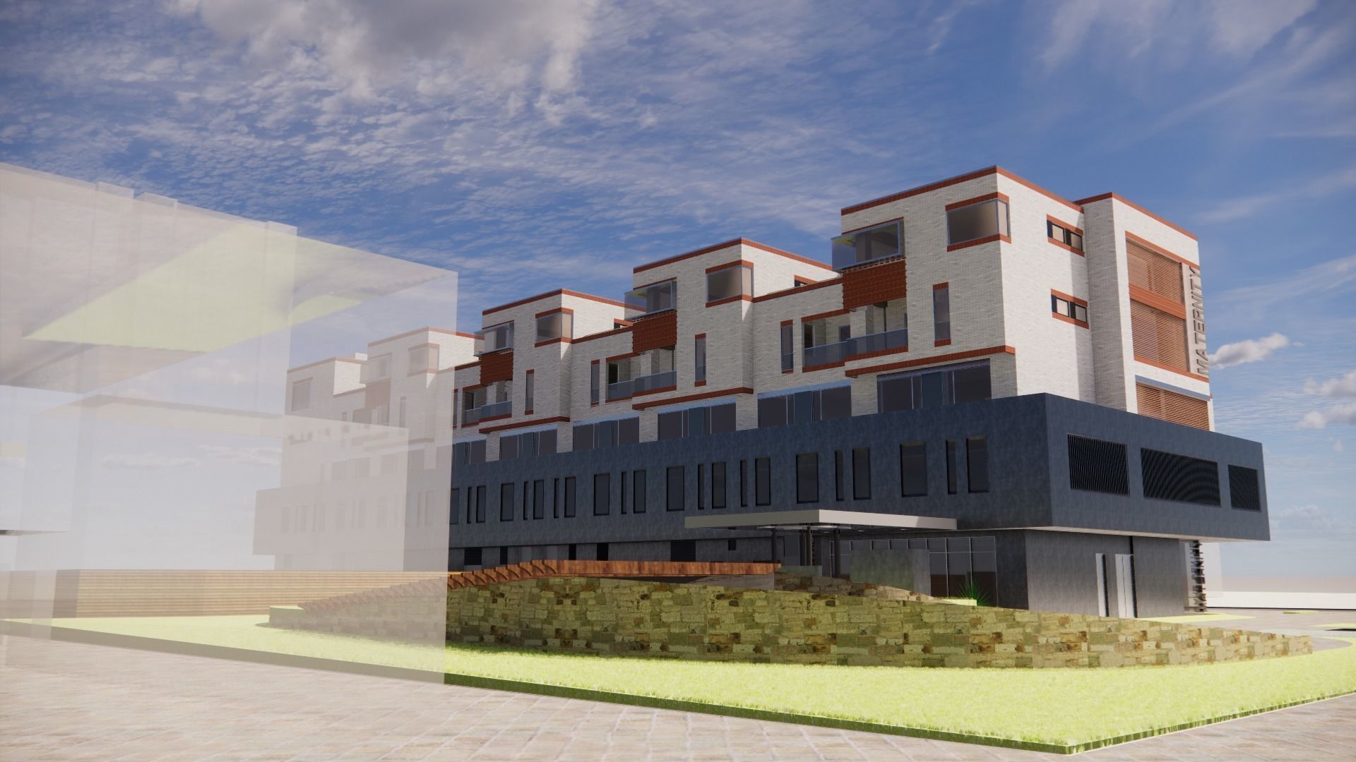 pixel box- The office building  3D model_10