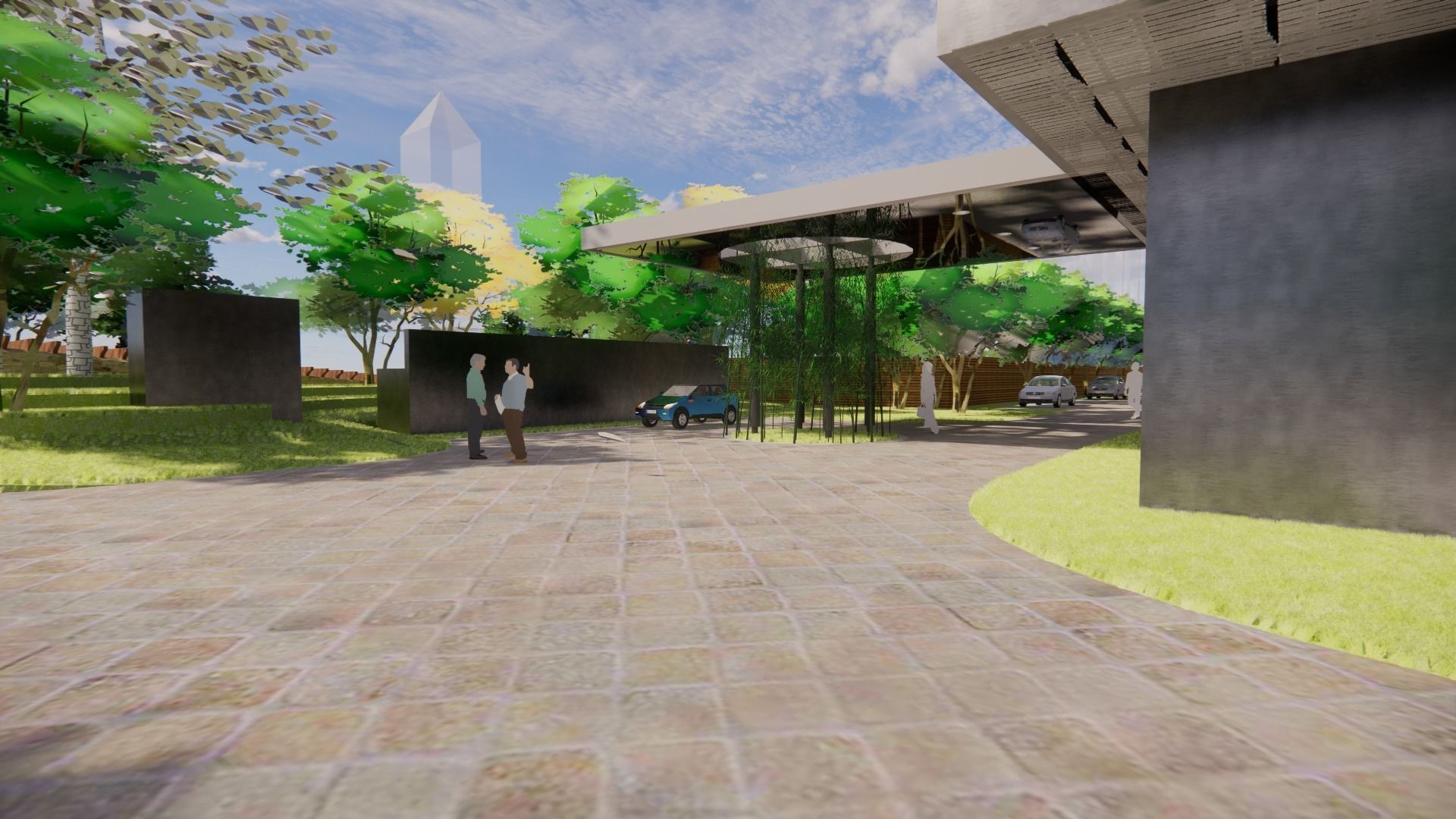 pixel box- The office building  3D model_12