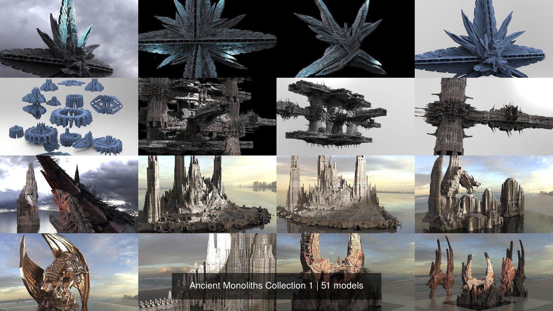 Ancient Monoliths Collection 1 _4